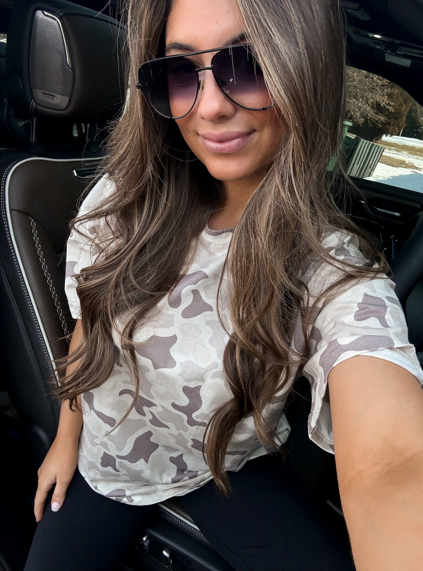 The Callie Duck Camo Tee