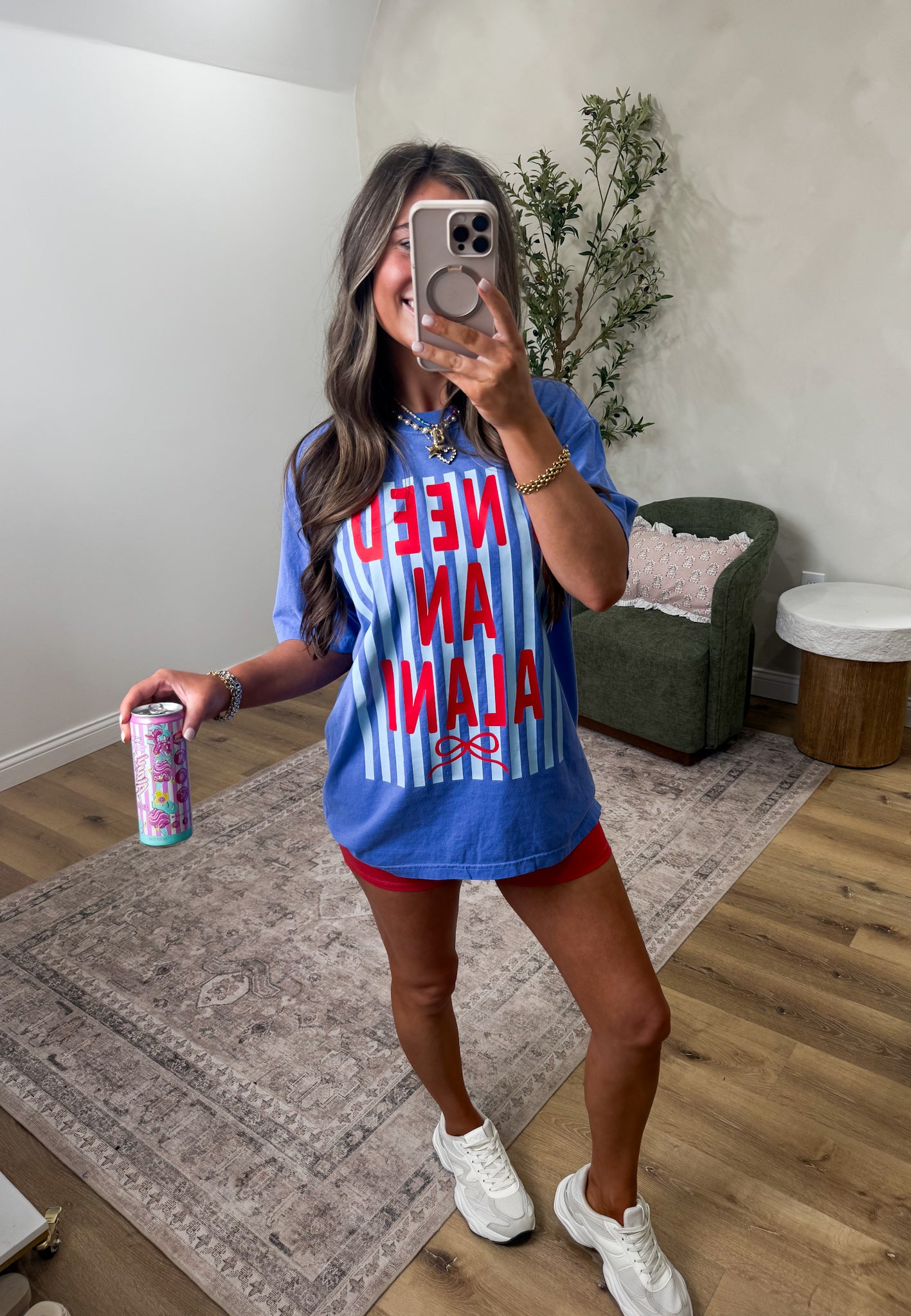 "I Need An Alani" Tee - blue