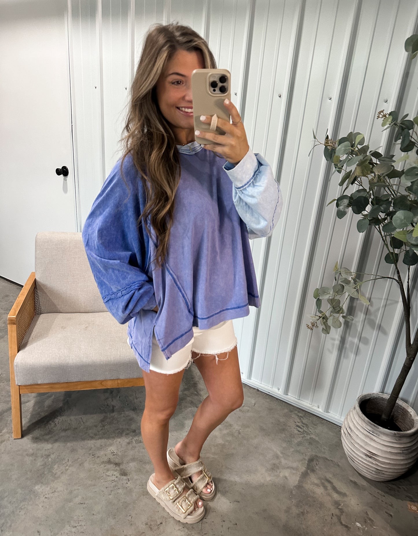 Brandi Blues Pullover *restock!