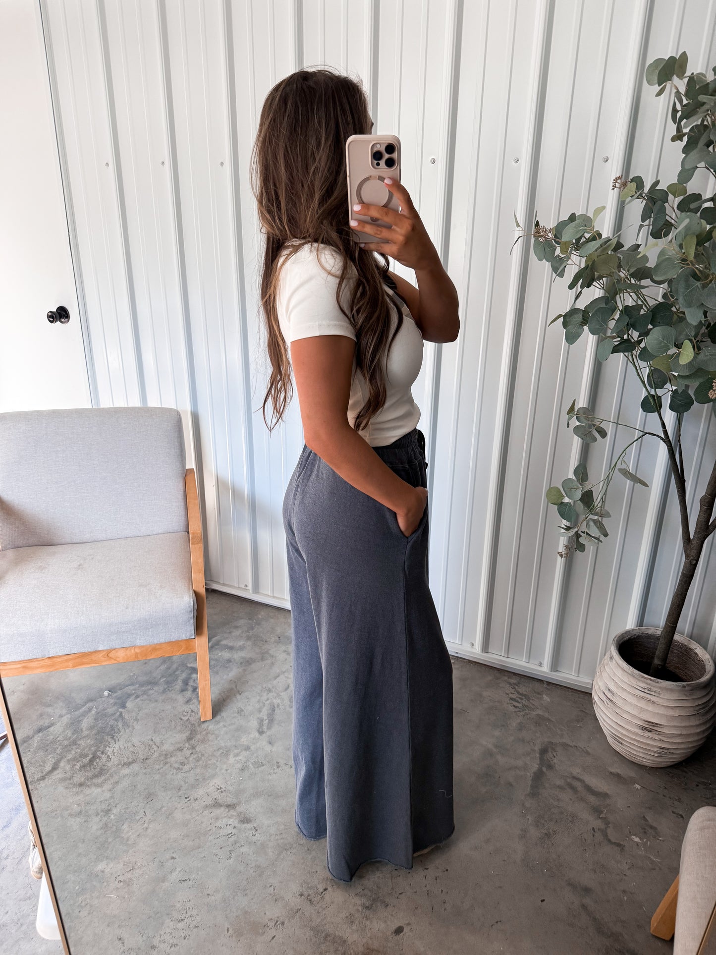 Halsey lounge pants - Charcoal