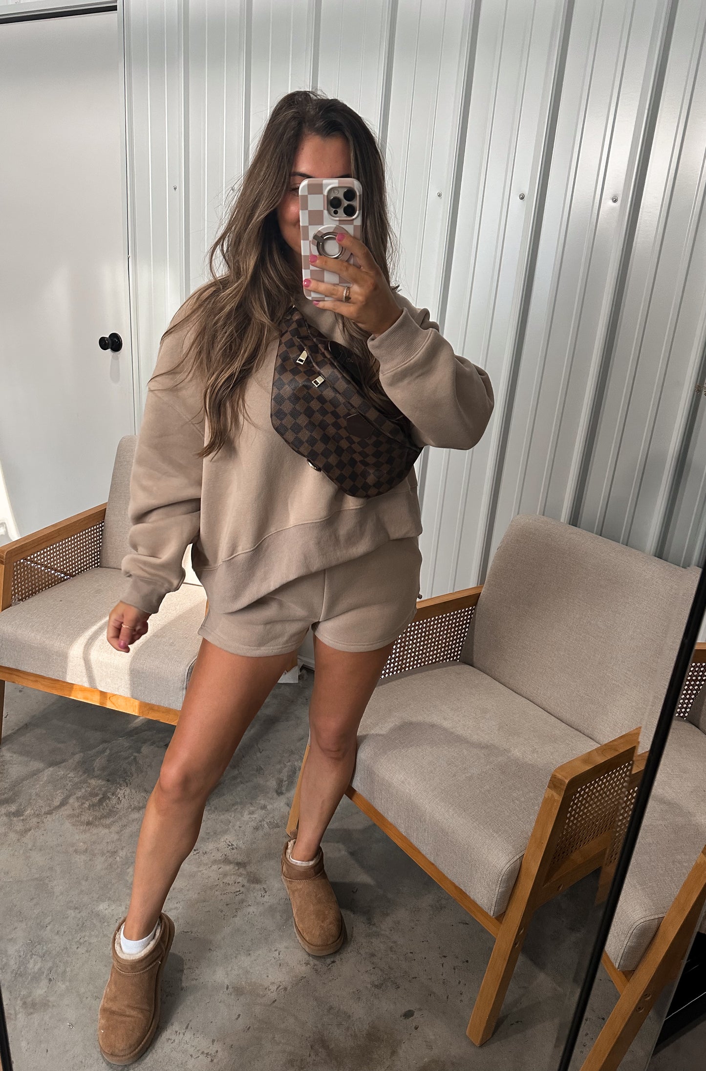 Polly Premium Lounge Set - Mocha