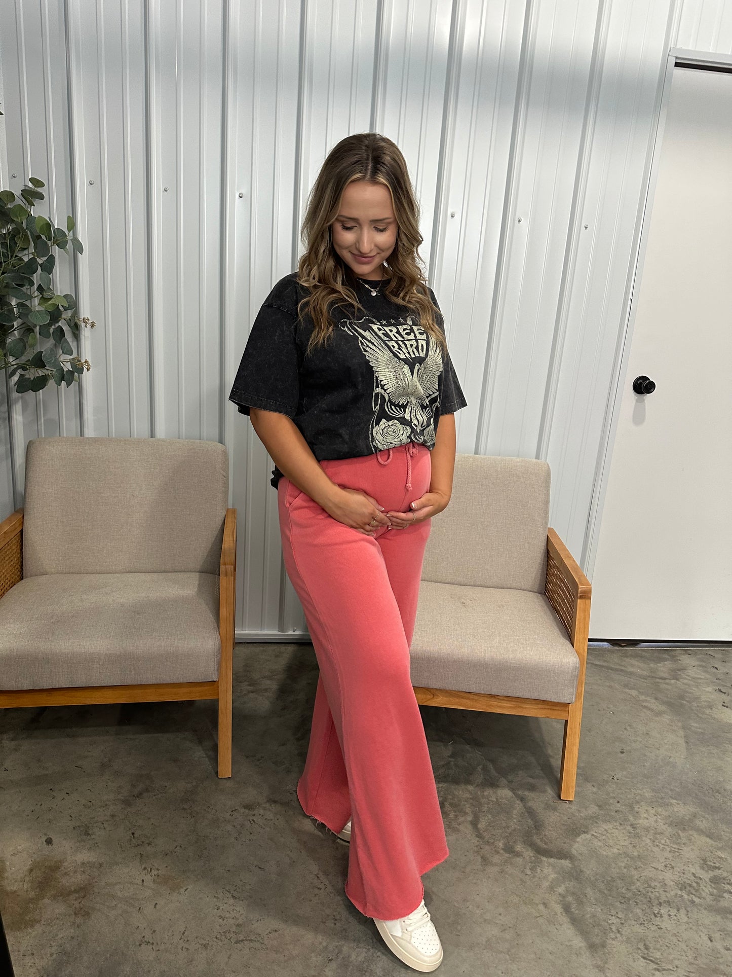 Halsey Lounge Pants- Vintage Tomatoe