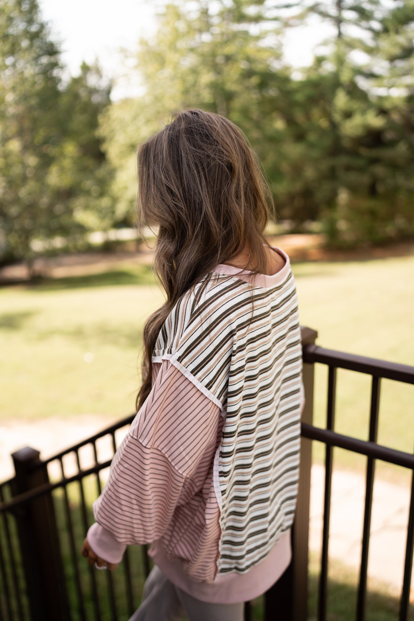 Birch lane striped pullover *RESTOCK*