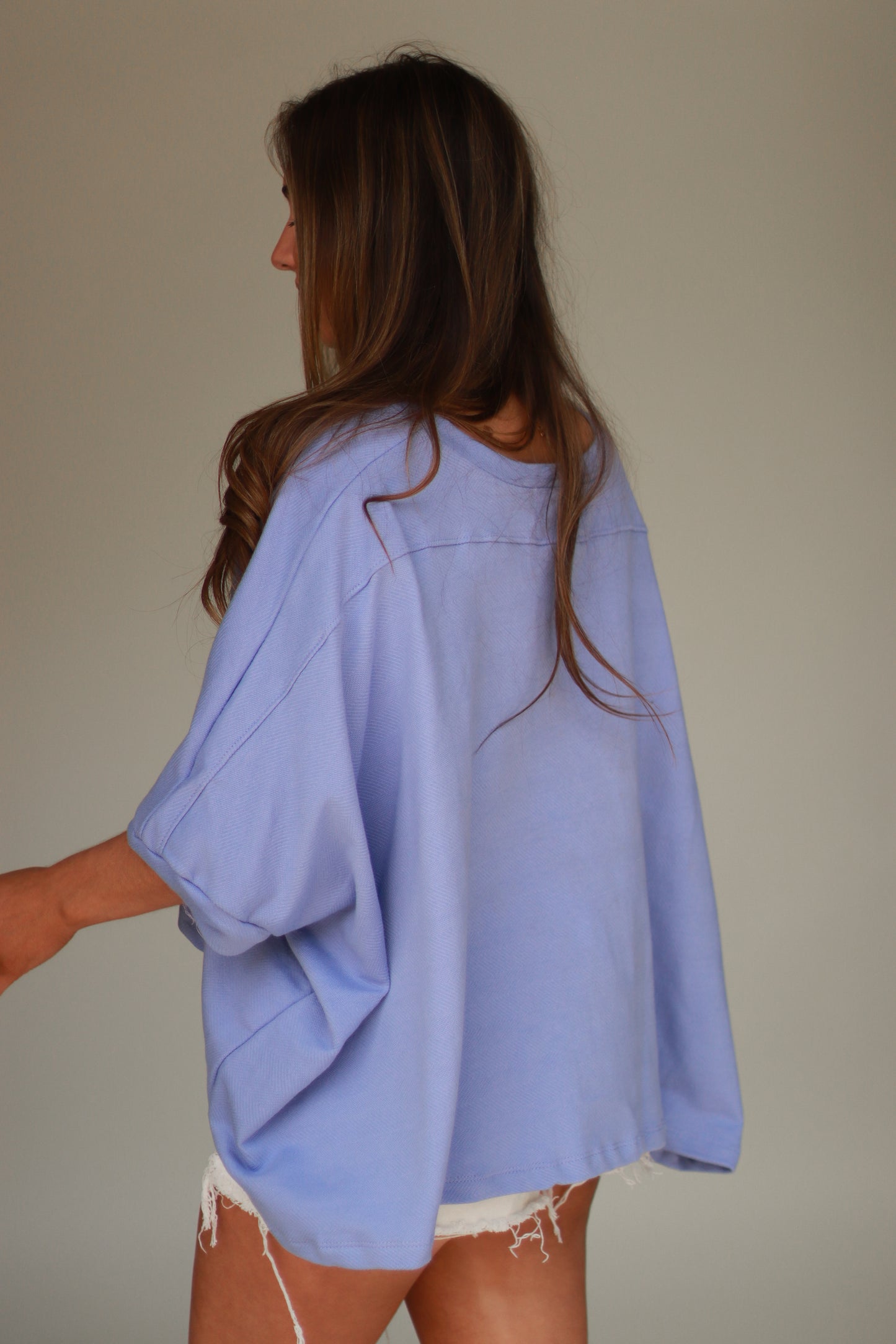 Ainsley French Terry Dolman Tee- RESTOCK!!