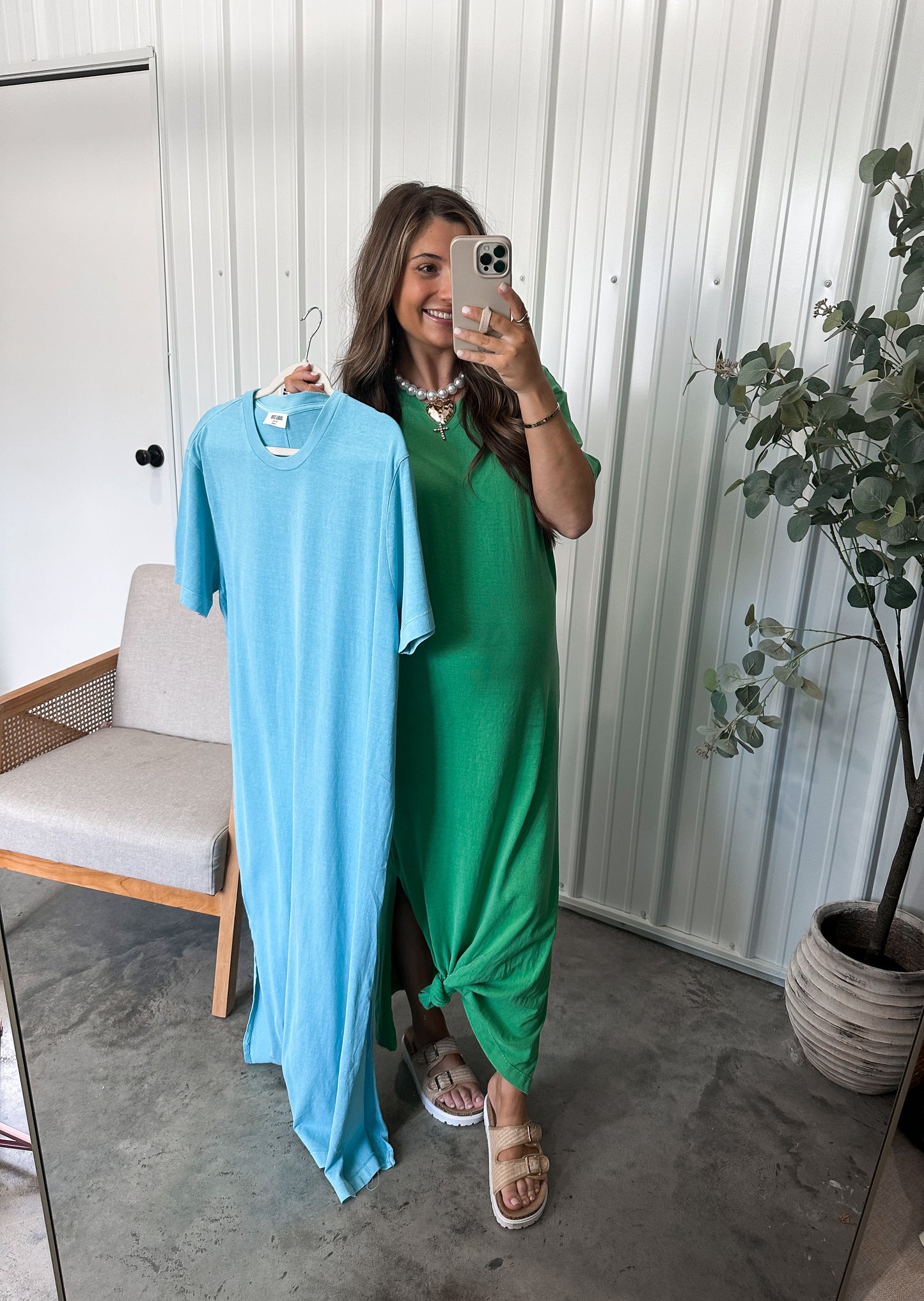 Maddy Maxi Dress- Kelly Green