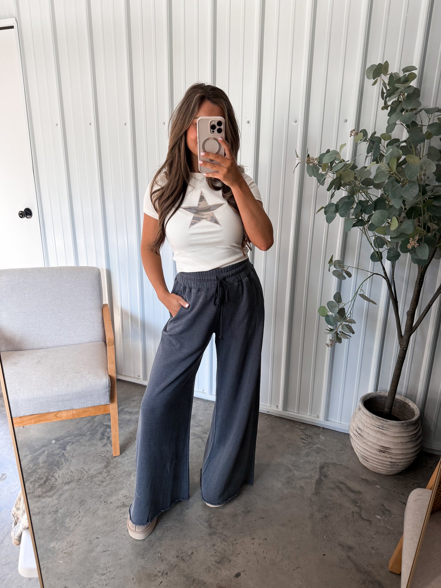 Halsey lounge pants - Charcoal