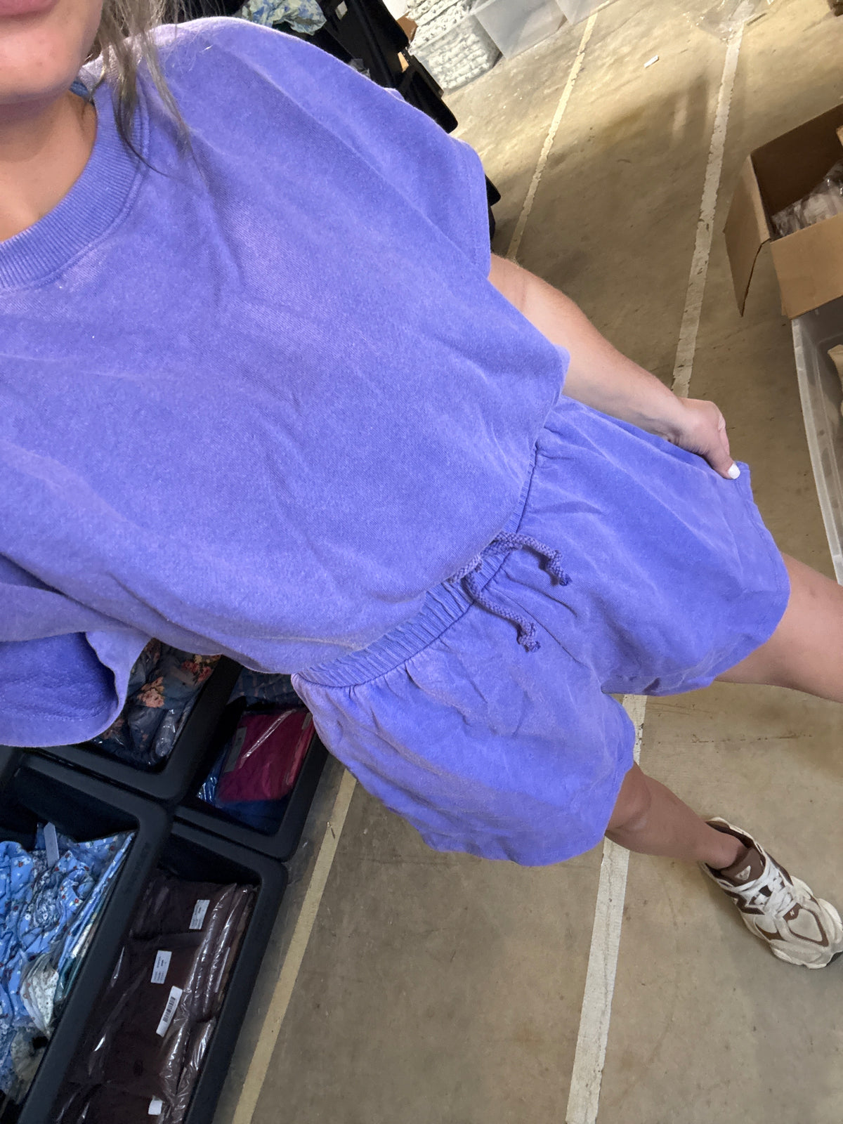 UNRELEASED ROMPER - PURPLE