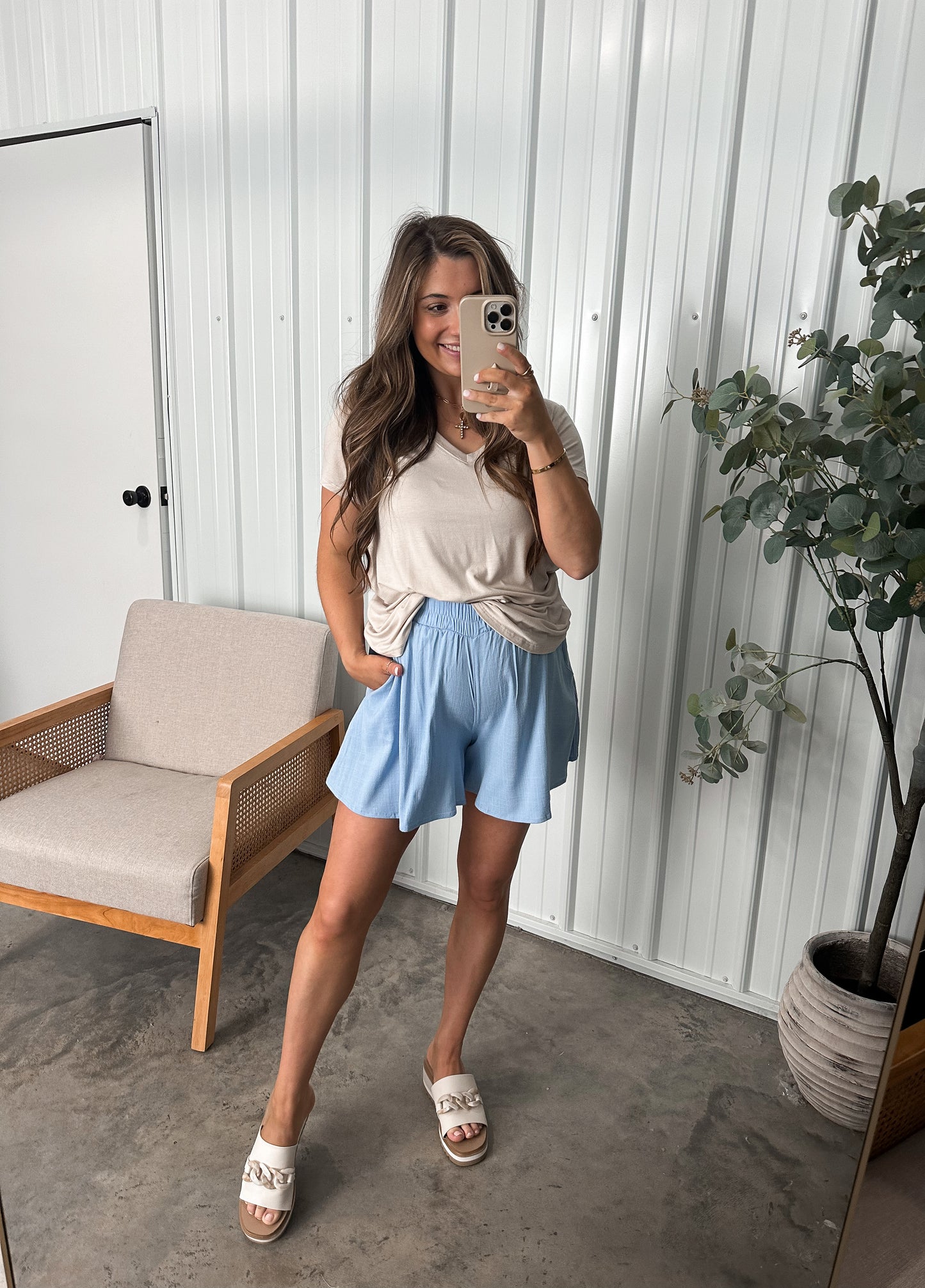 Airflow Shorts - Spring Blue