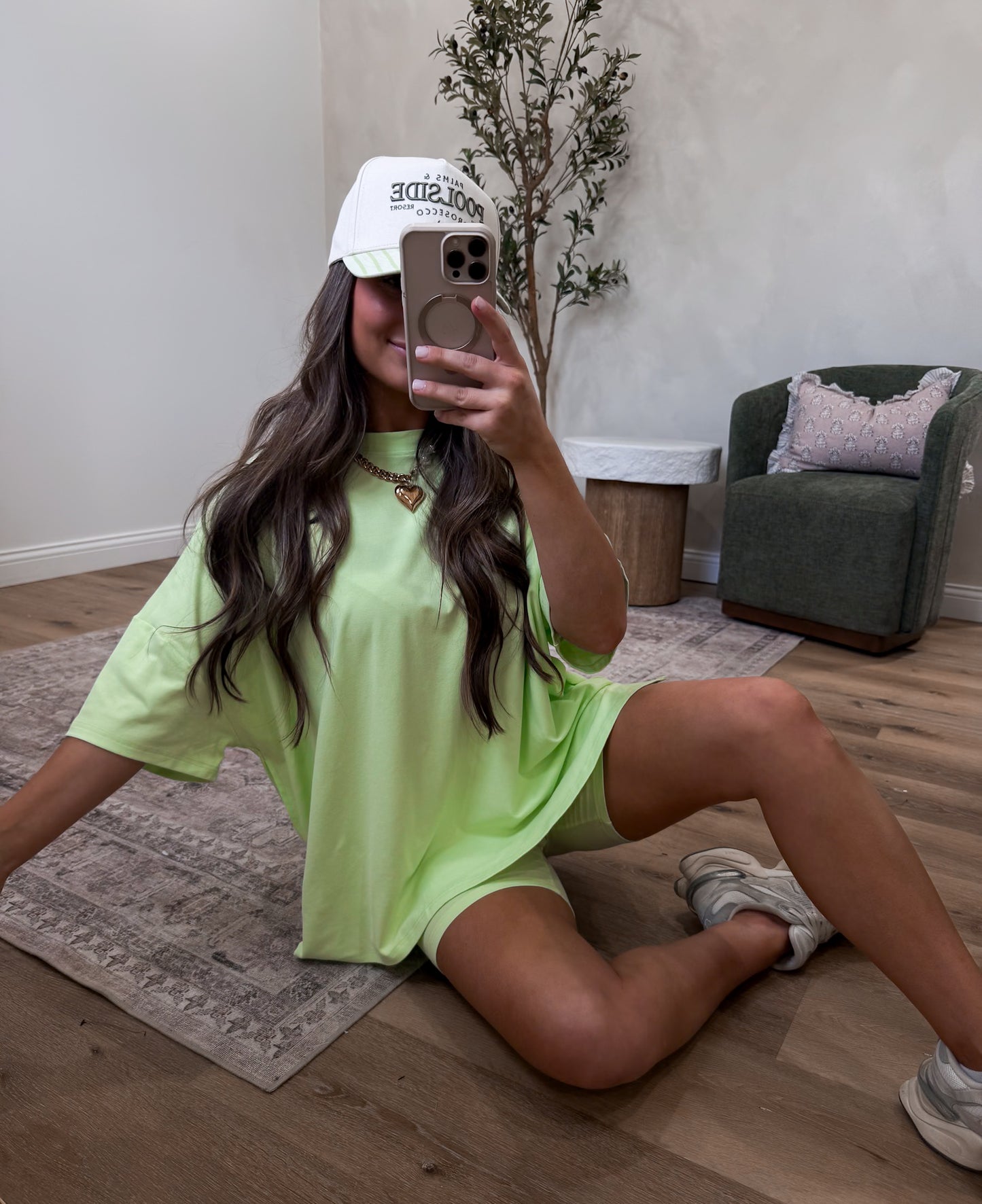 Graysyn Tunic Set - lime