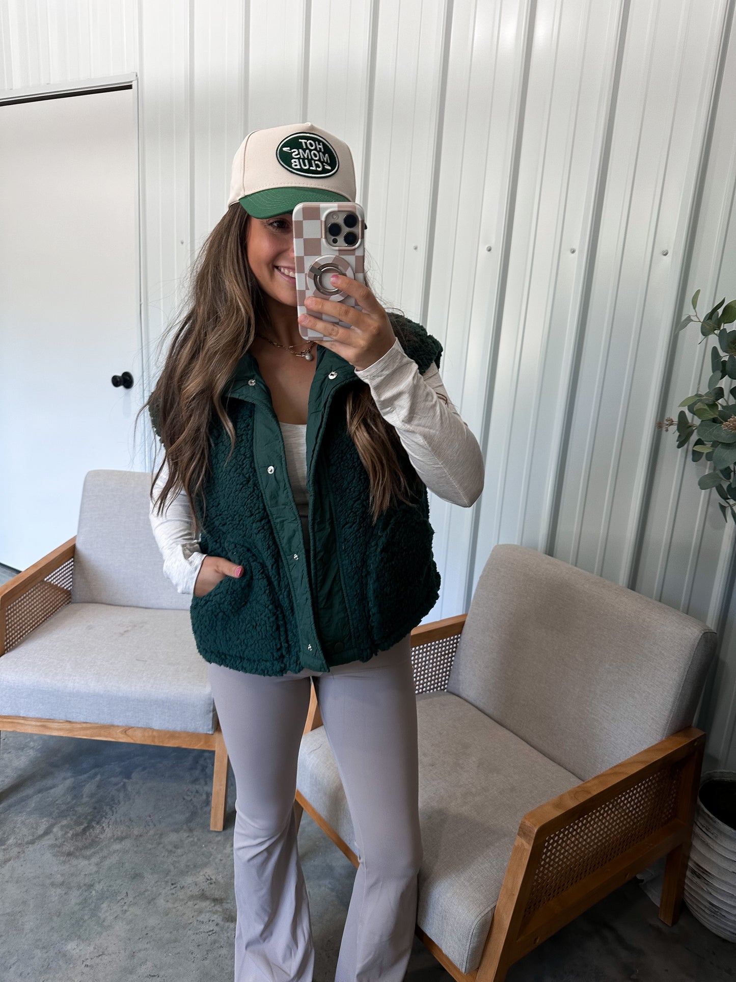 Greenly Sherpa Vest