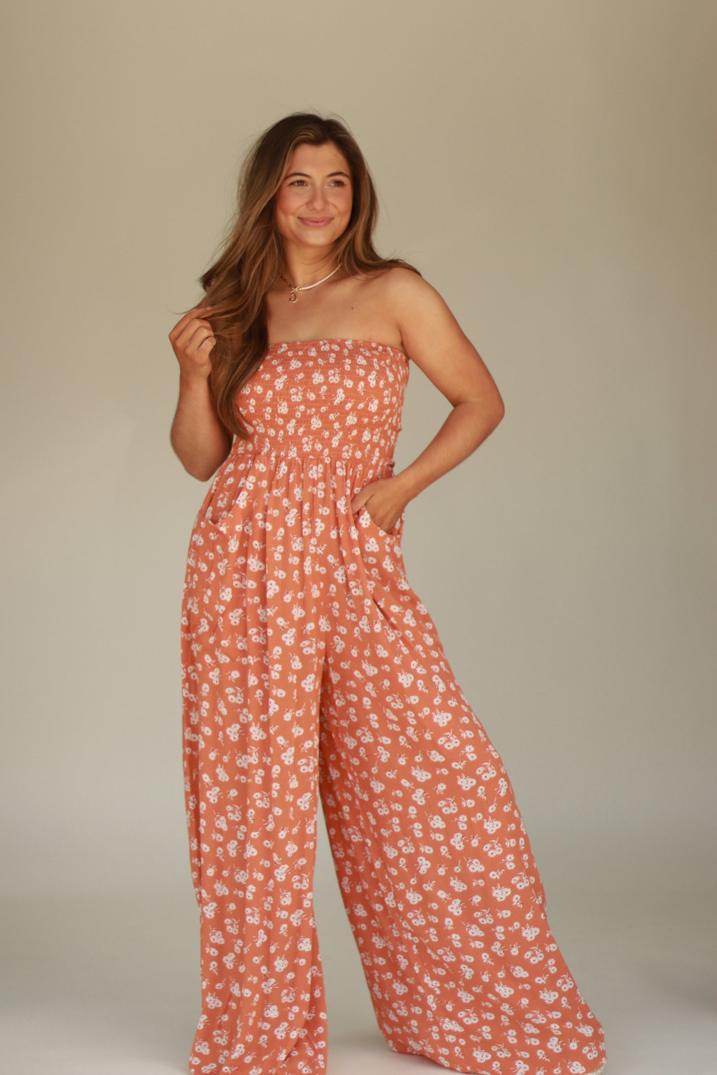 Jolene Floral Jumpsuit