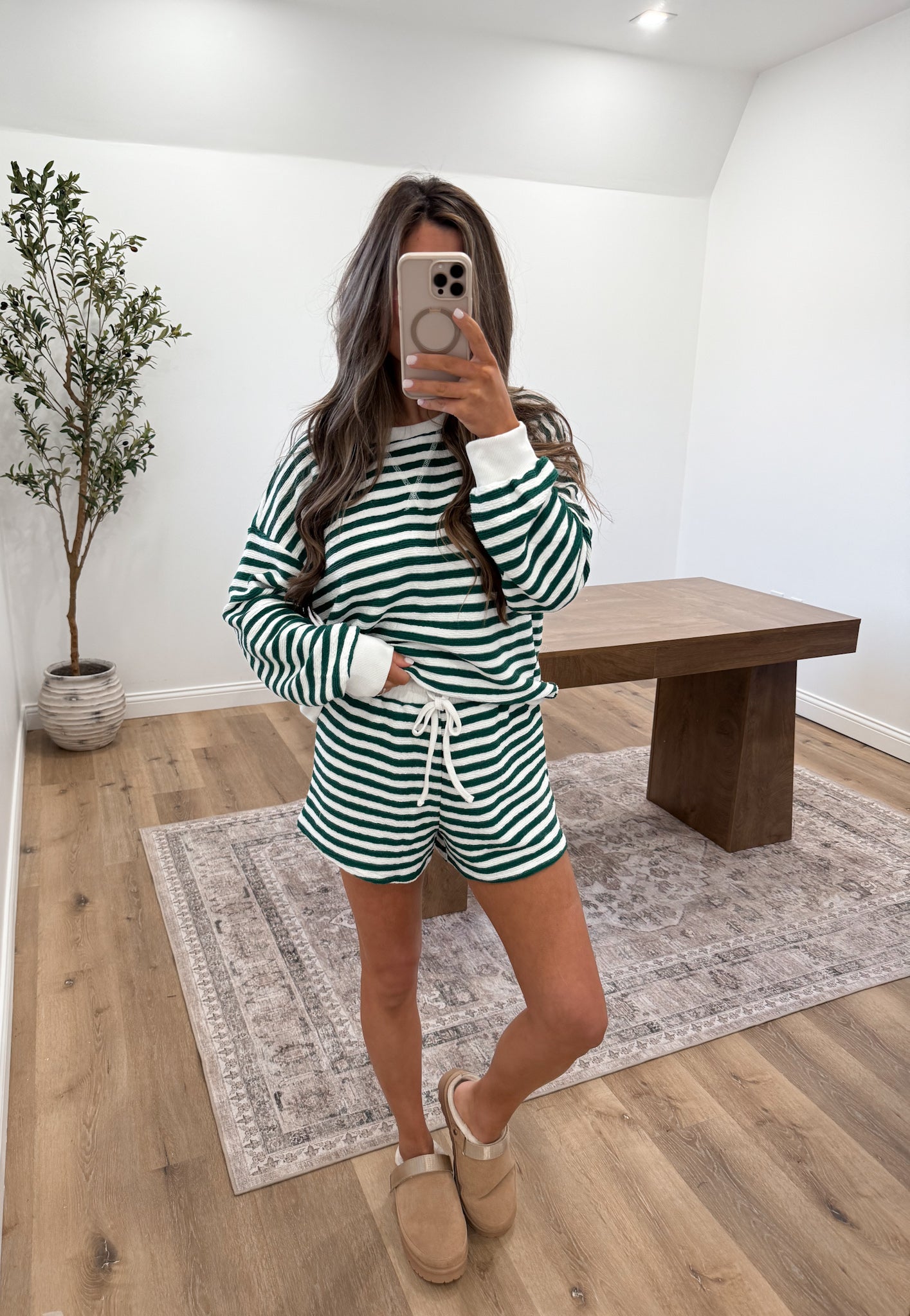 Cozy Season Striped Set
