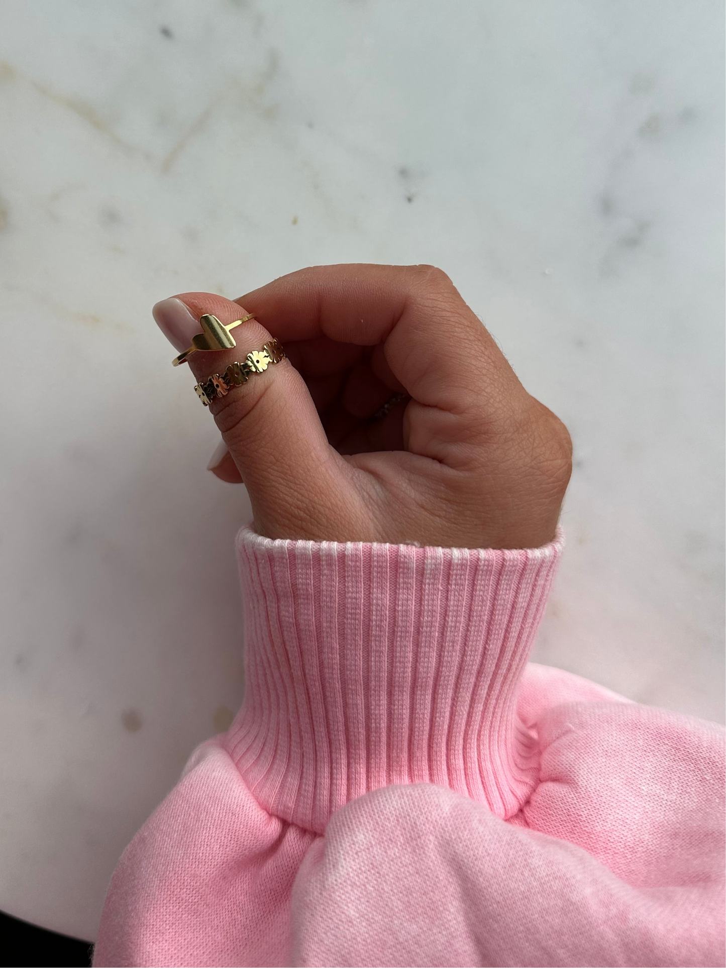 Flower Stack Ring - Waterproof