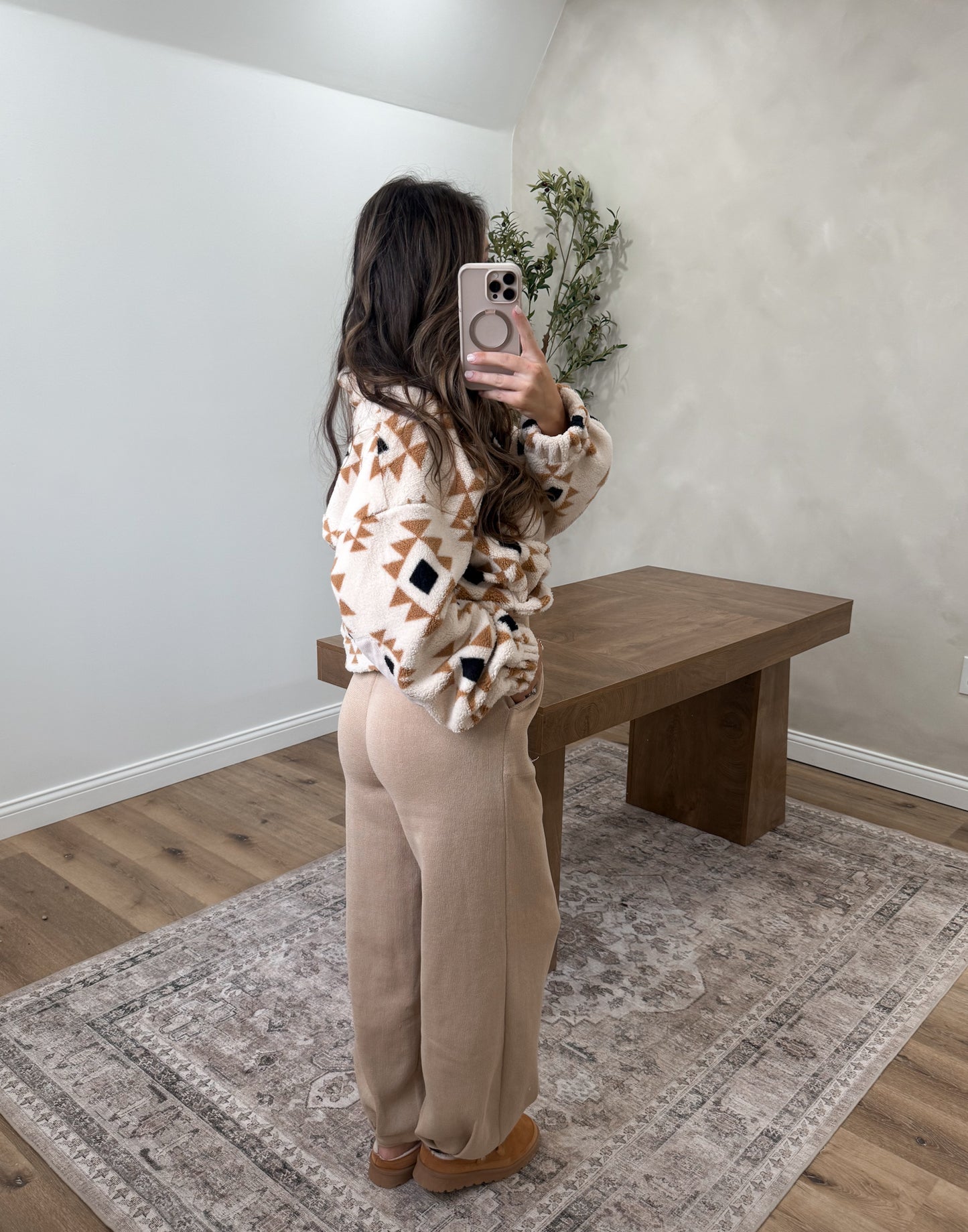 Aztec Teddy Bear Pullover