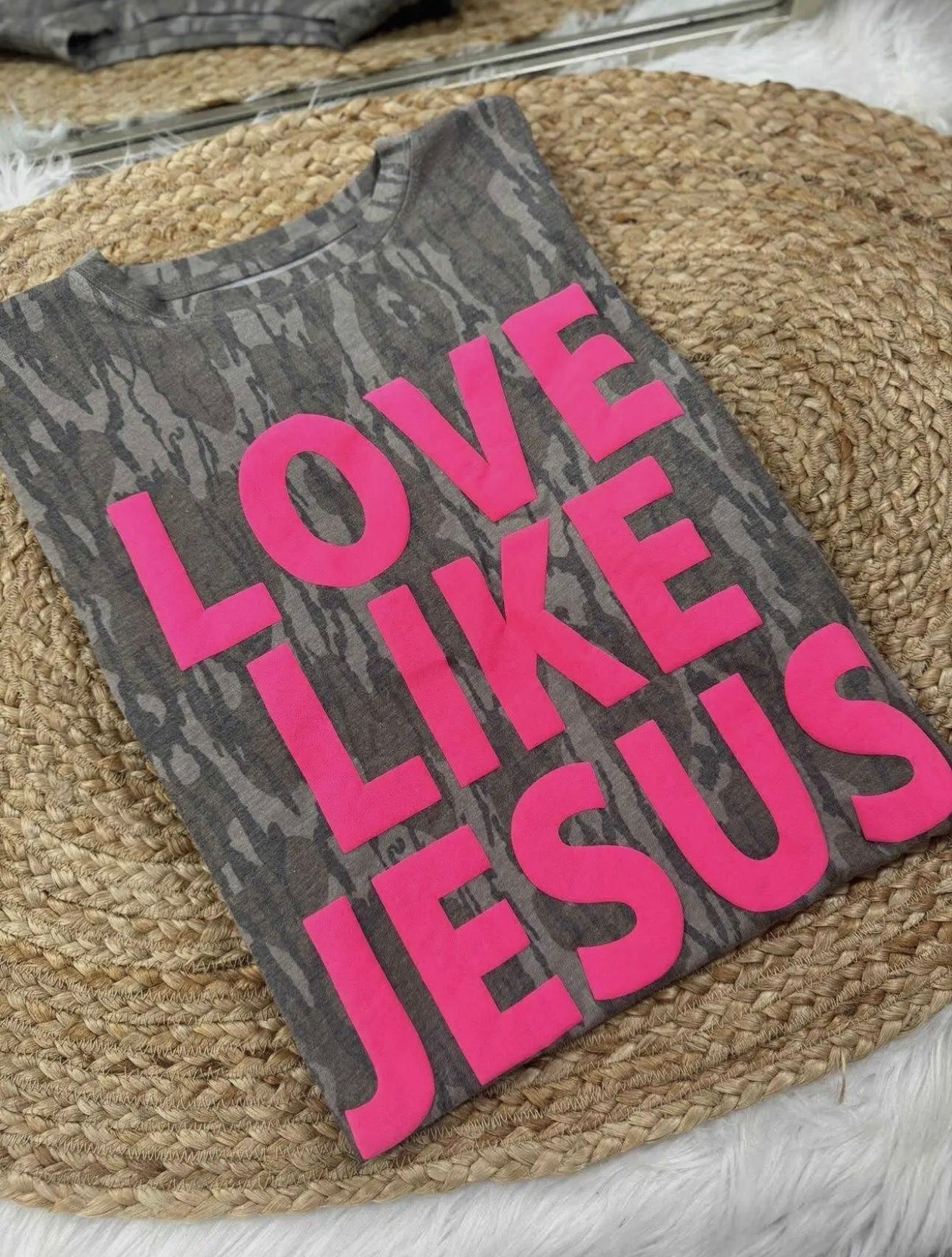 Mossy Oak "Love Like Jesus" Camo Tee - SUPRISE ITEM! *PREORDER OPEN FOR 3/16 INDIVIDUALLY*