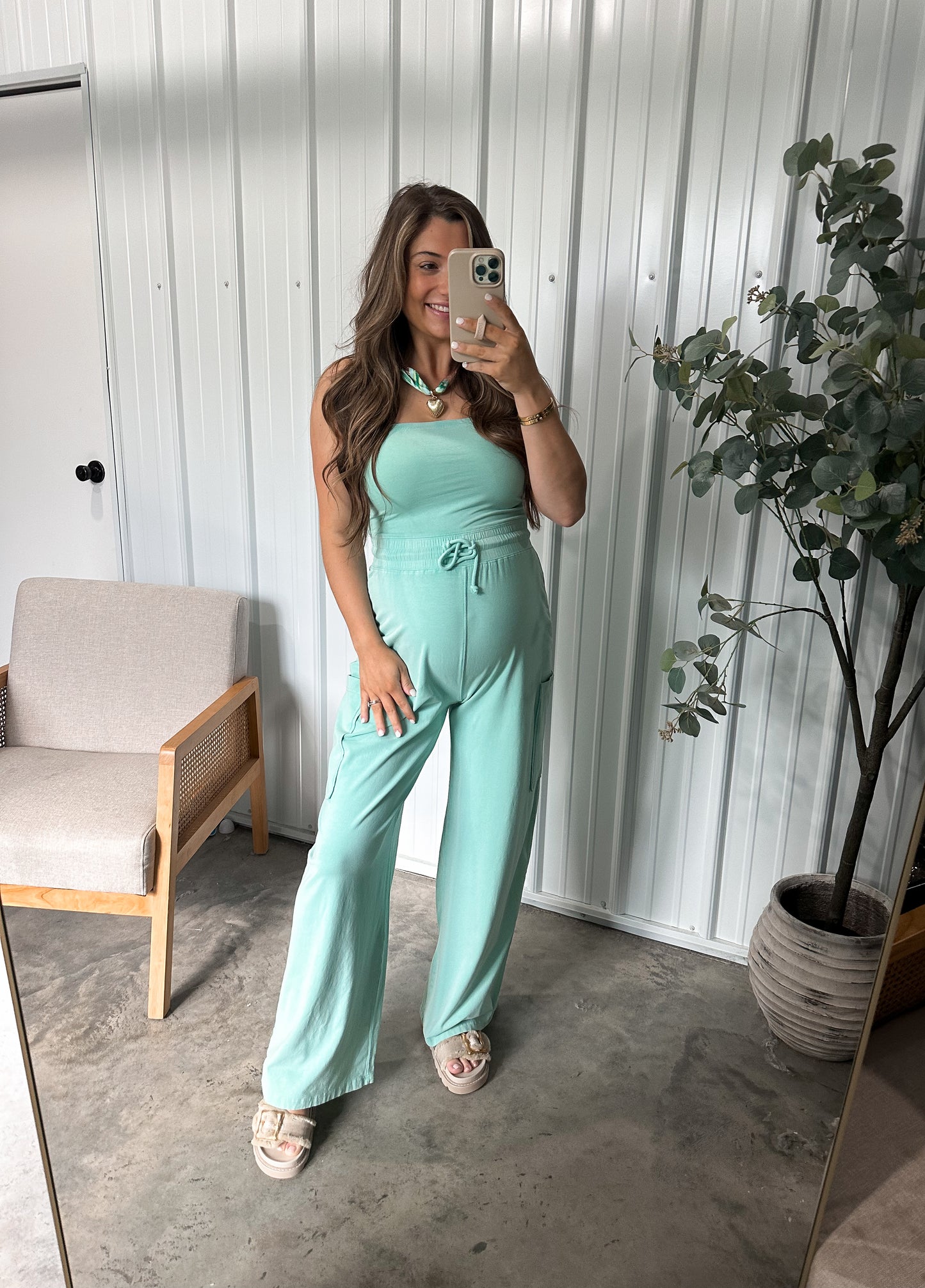 Tia Tube Top Jumpsuit- 2 Colors