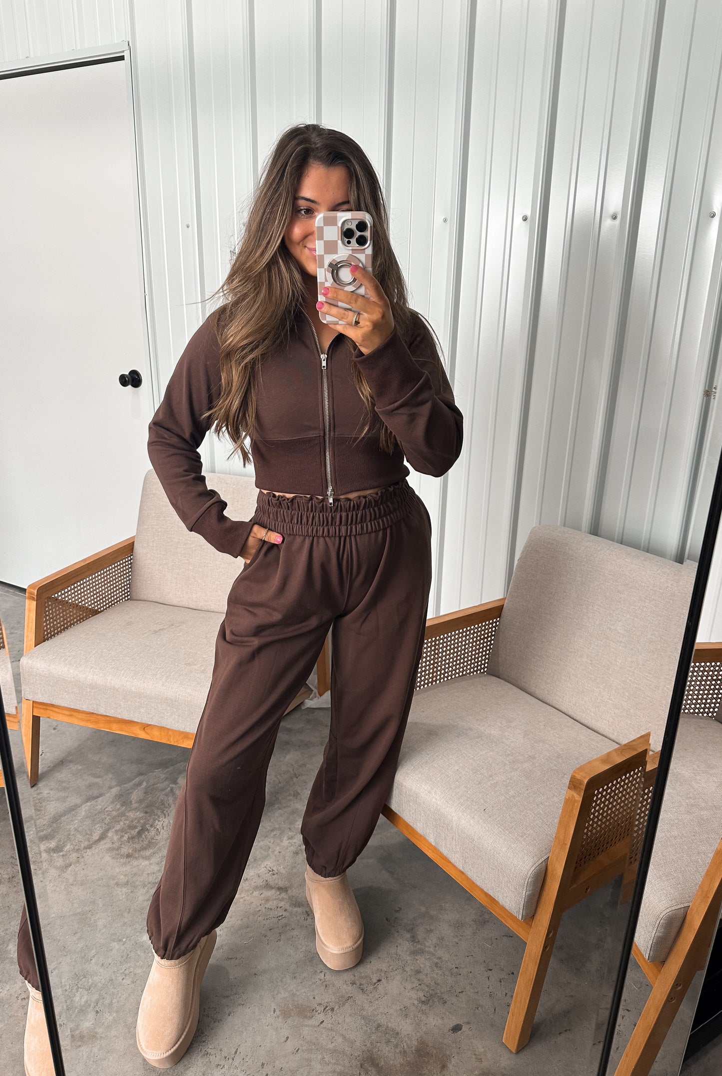 Hershey kiss jogger set