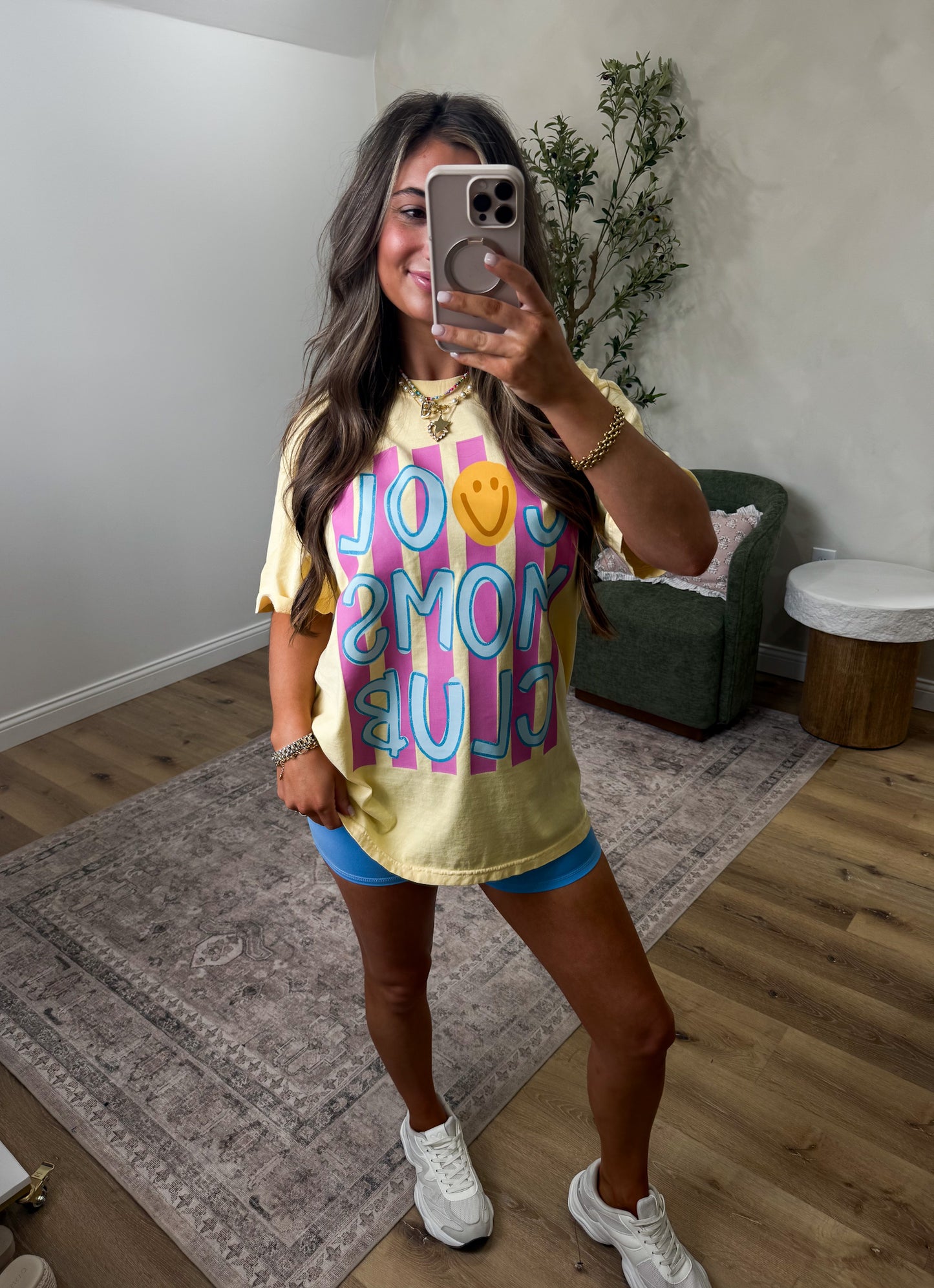 Cool Moms Club Tee - butter yellow *OPEN FOR PREORDER 4/27 OR BEFORE ORDER INDIVIDUALLY FROM IN STOCK PRODUCTS*