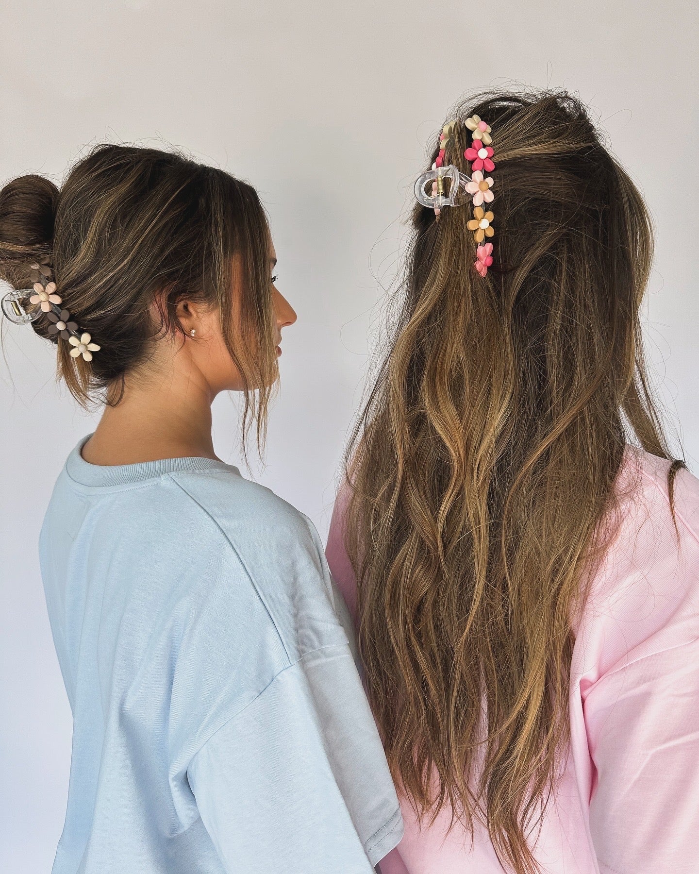 Floral Claw Clip - Three Colorways!