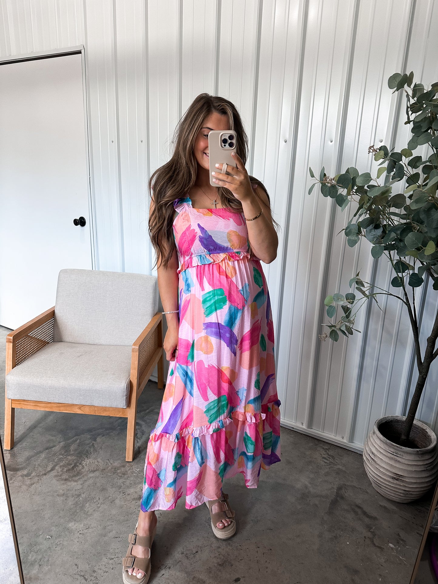 Brookley Brushed Maxi Dress