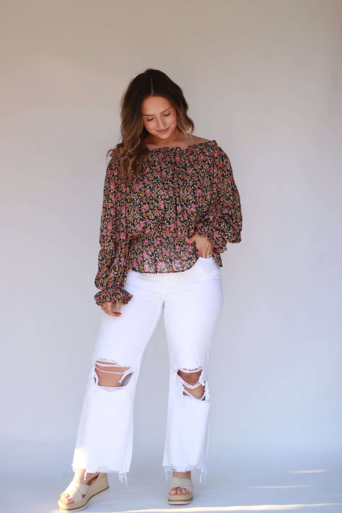 Brenna Floral Blouse