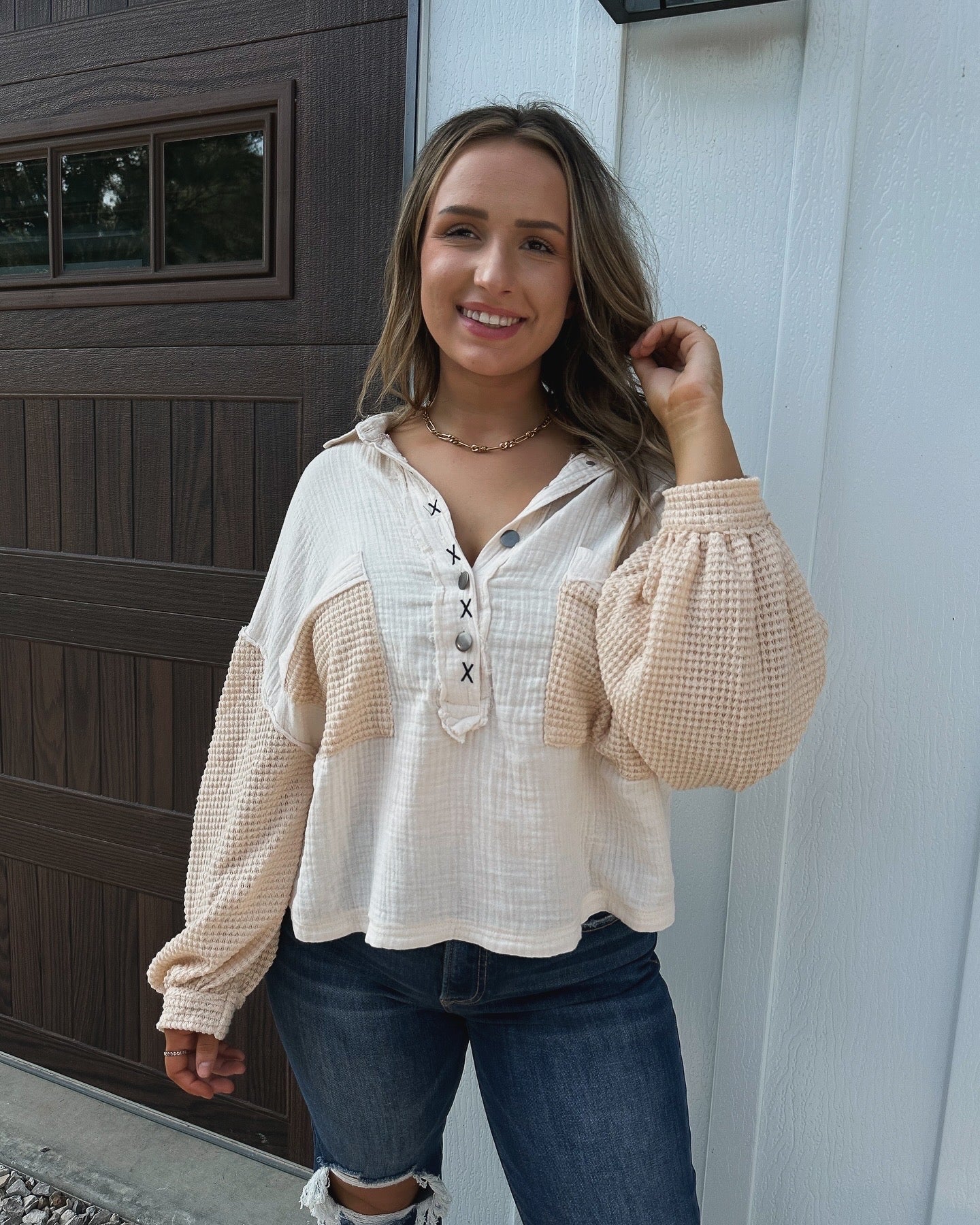 Banks Pullover - Cream
