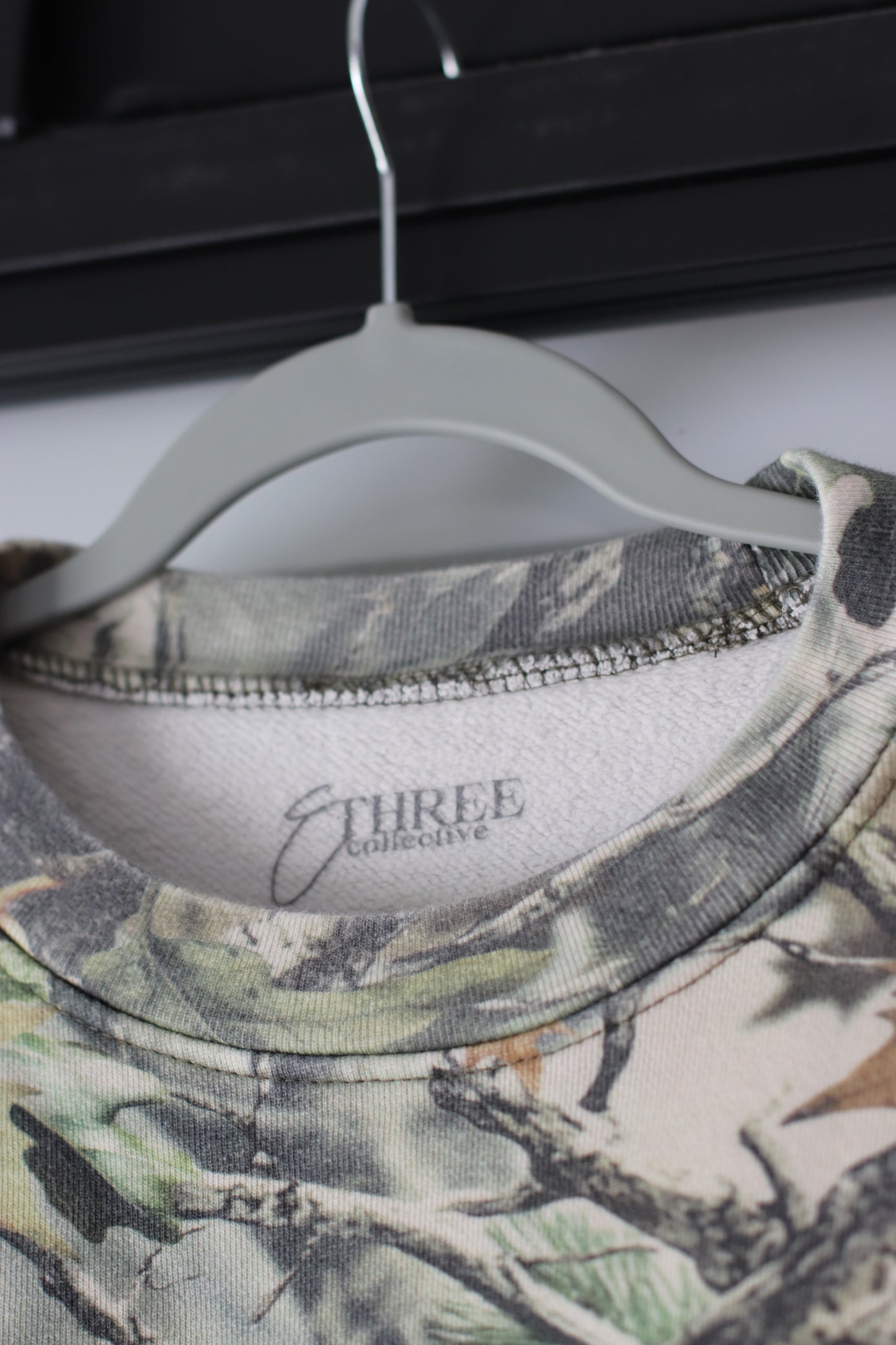 "Live Life Elevated" Vintage Camo Crew