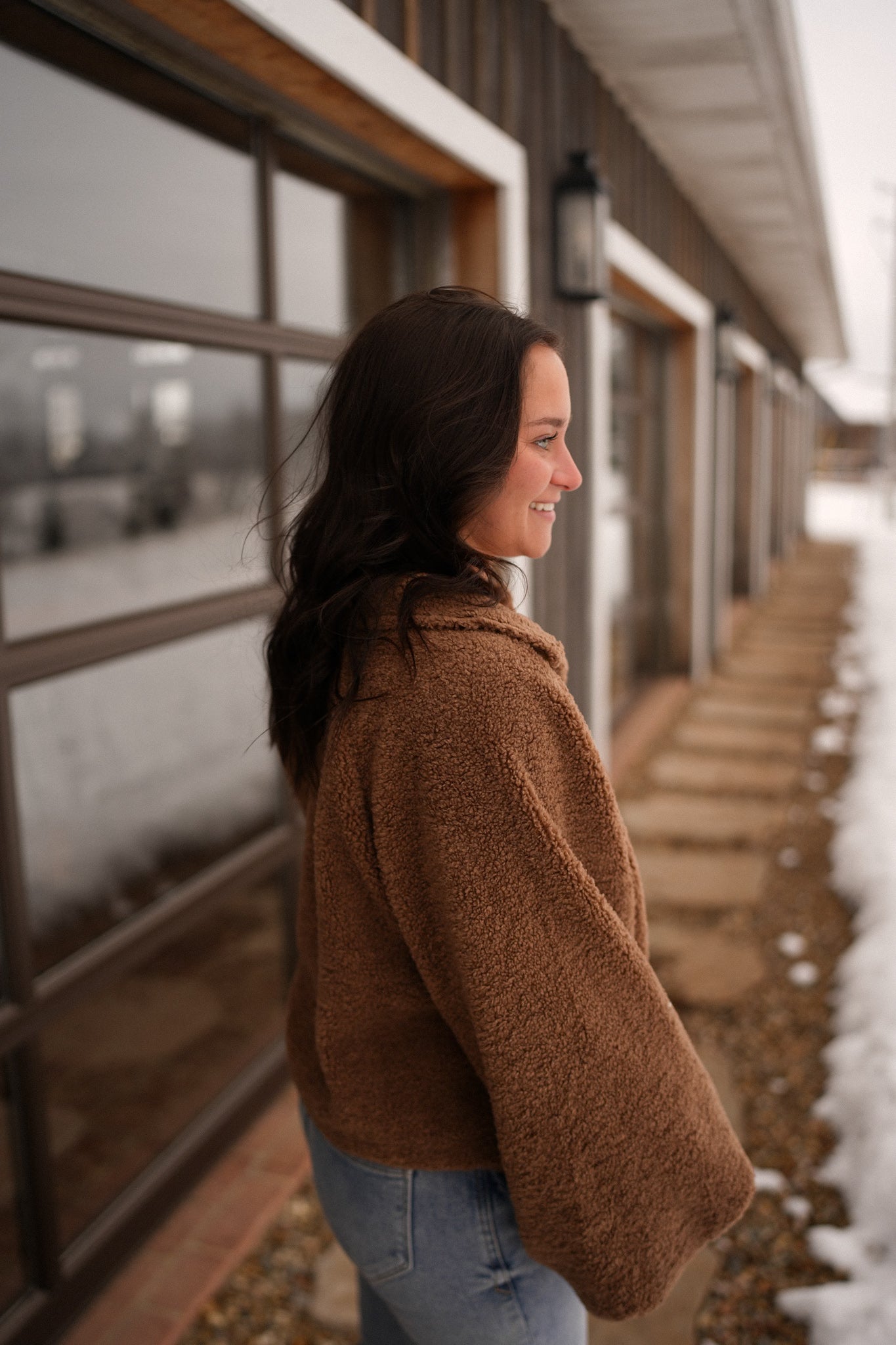 Teddy Bear Brown Piper Pullover