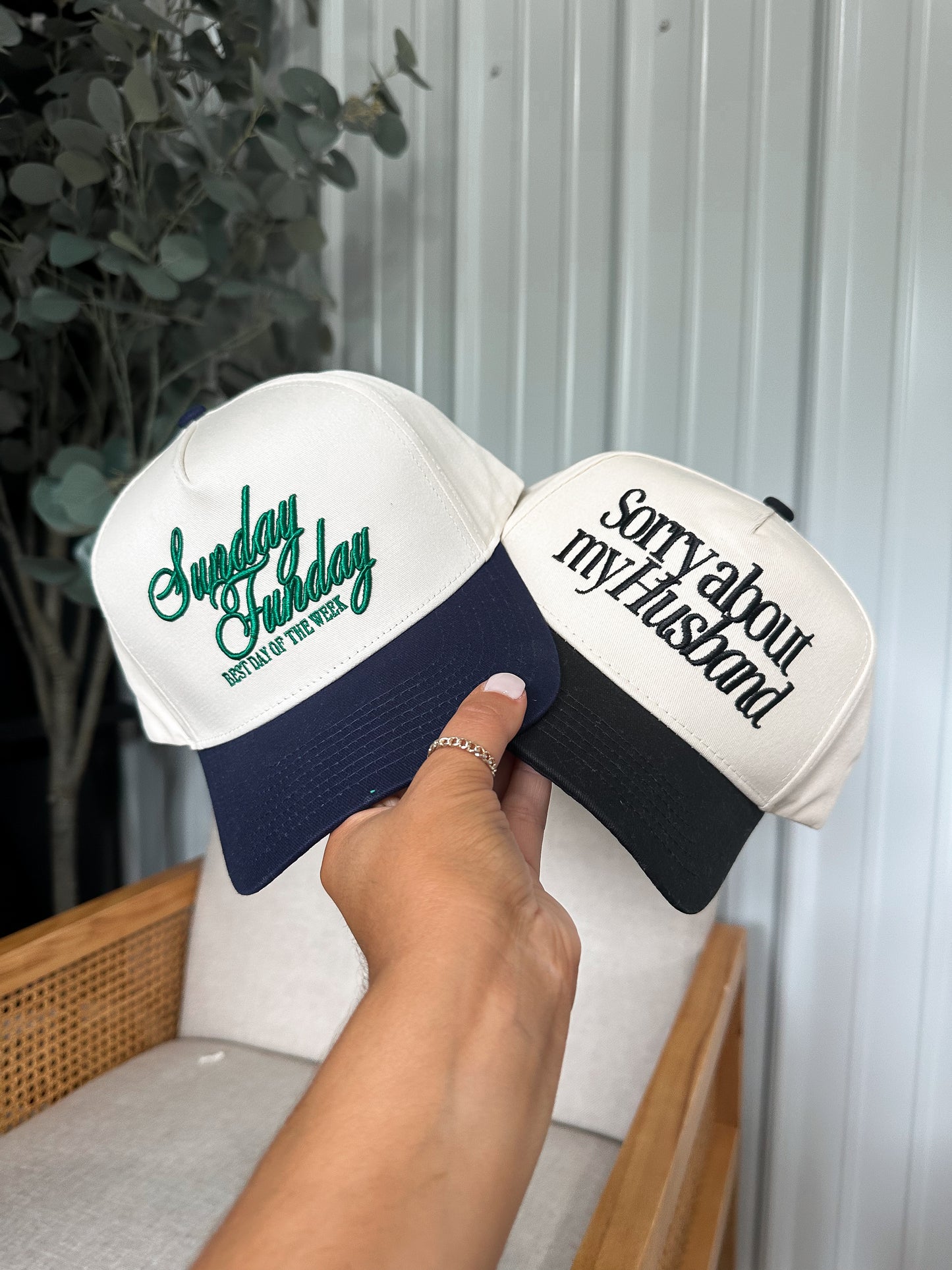 "Sunday Funday" 3D Embroidered Snapback