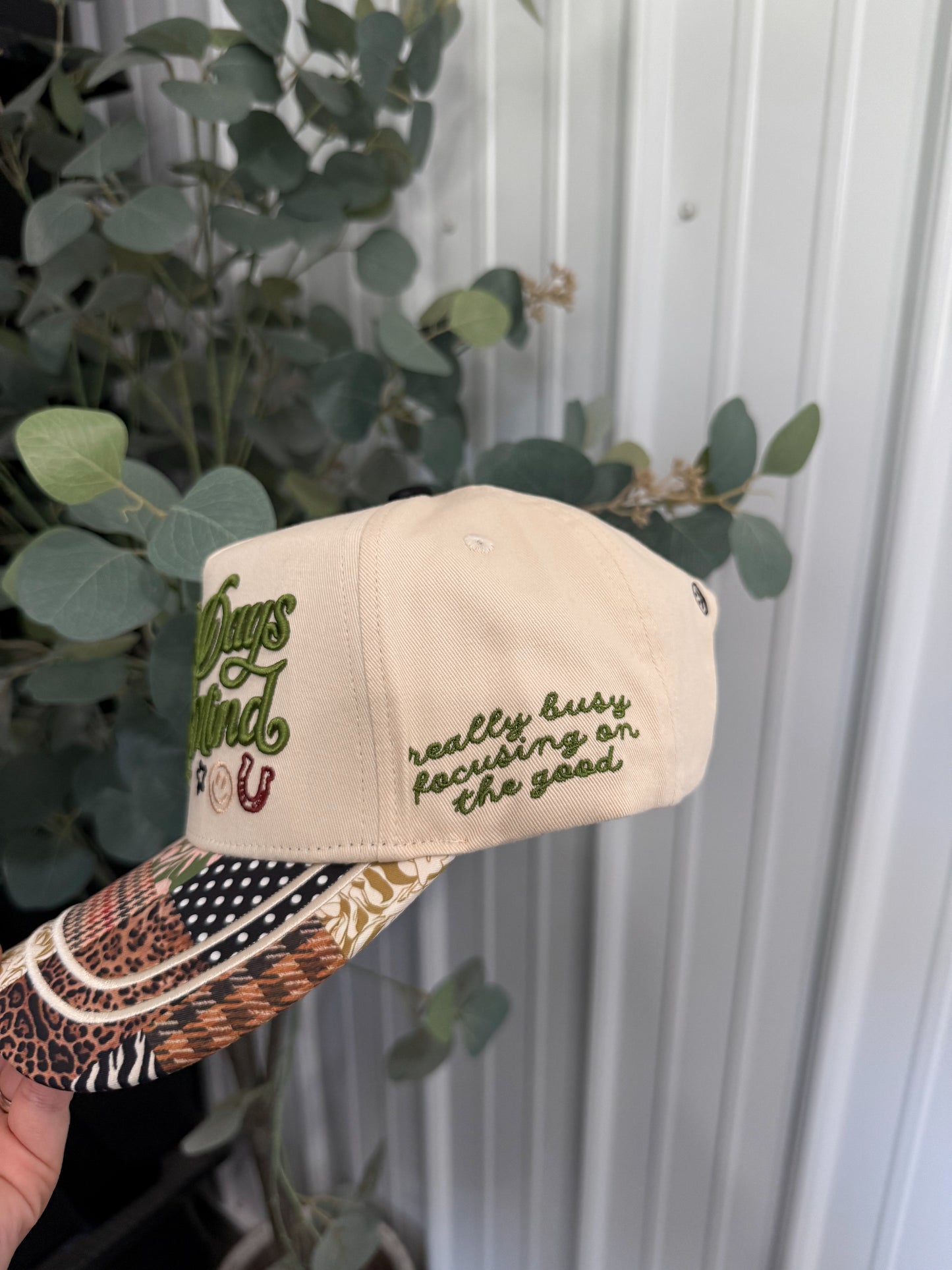 Good Days Embroidered SnapBack