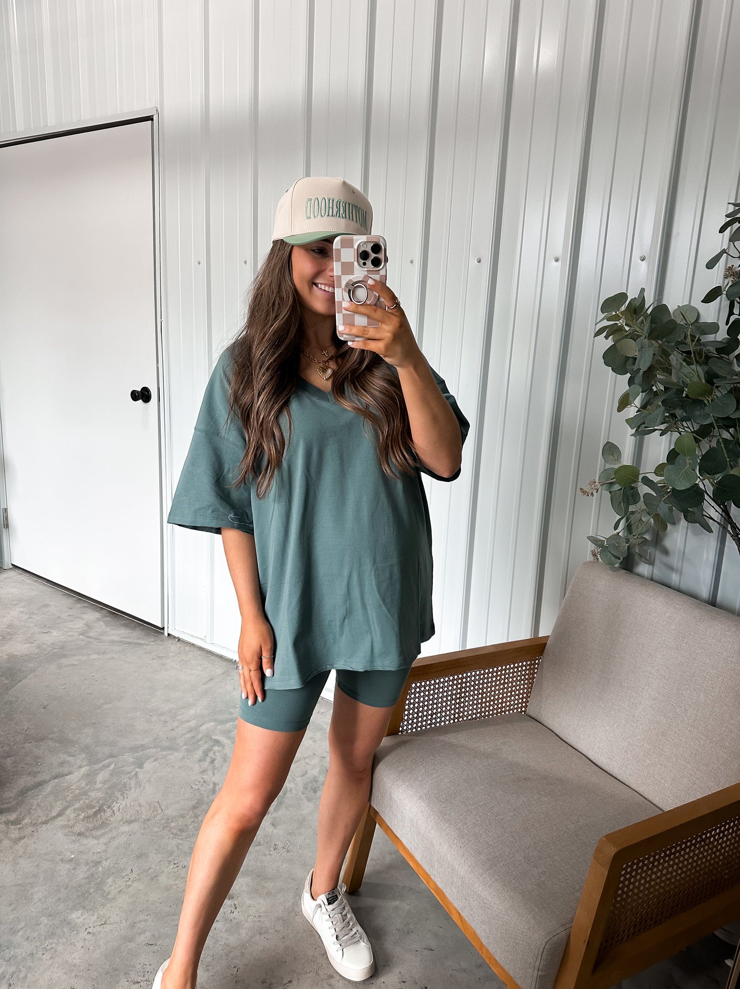 The Go To Biker Short Set - Ash Jade restock!