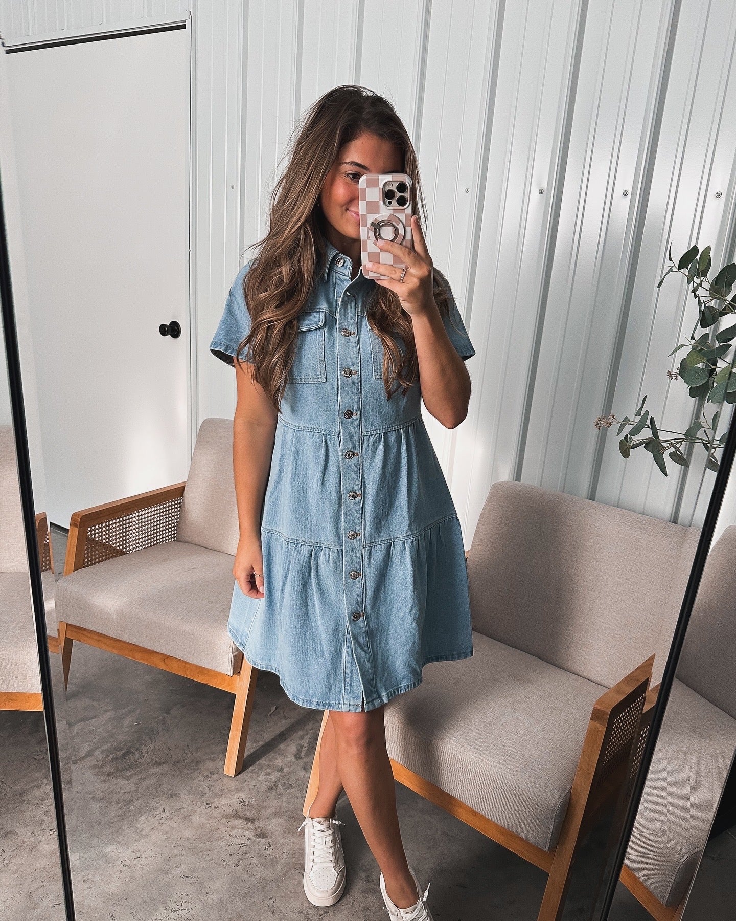 Ainsley Denim Dress