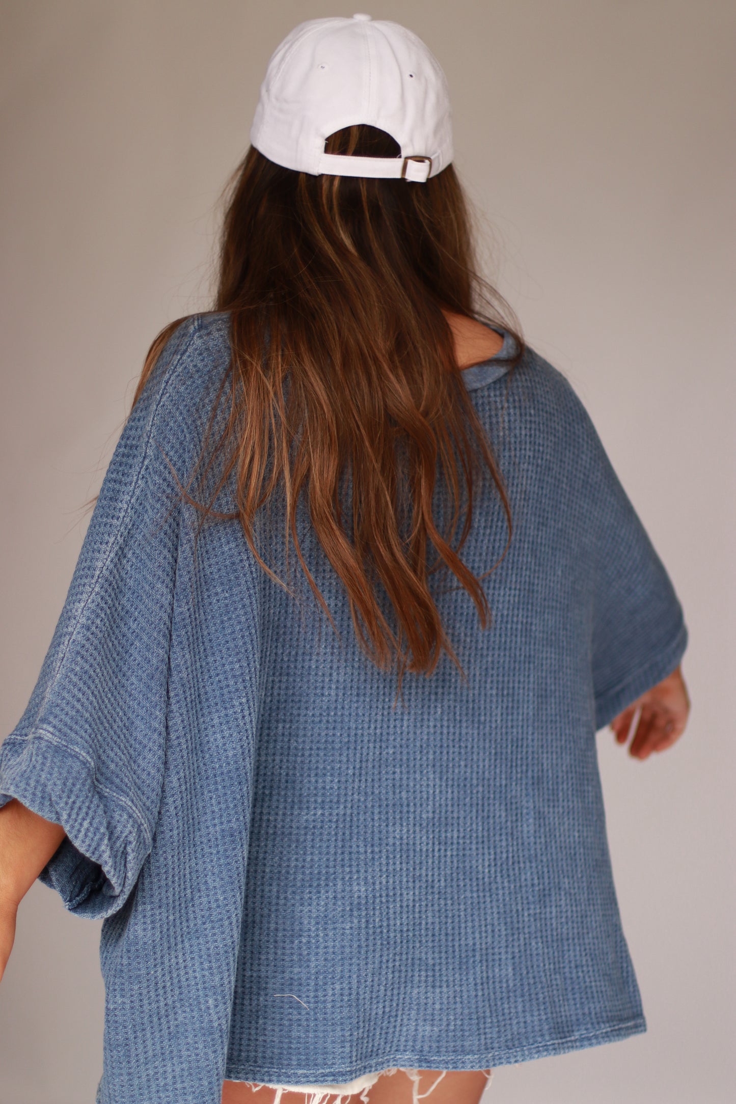 Logan Mineral Wash Dolman Top