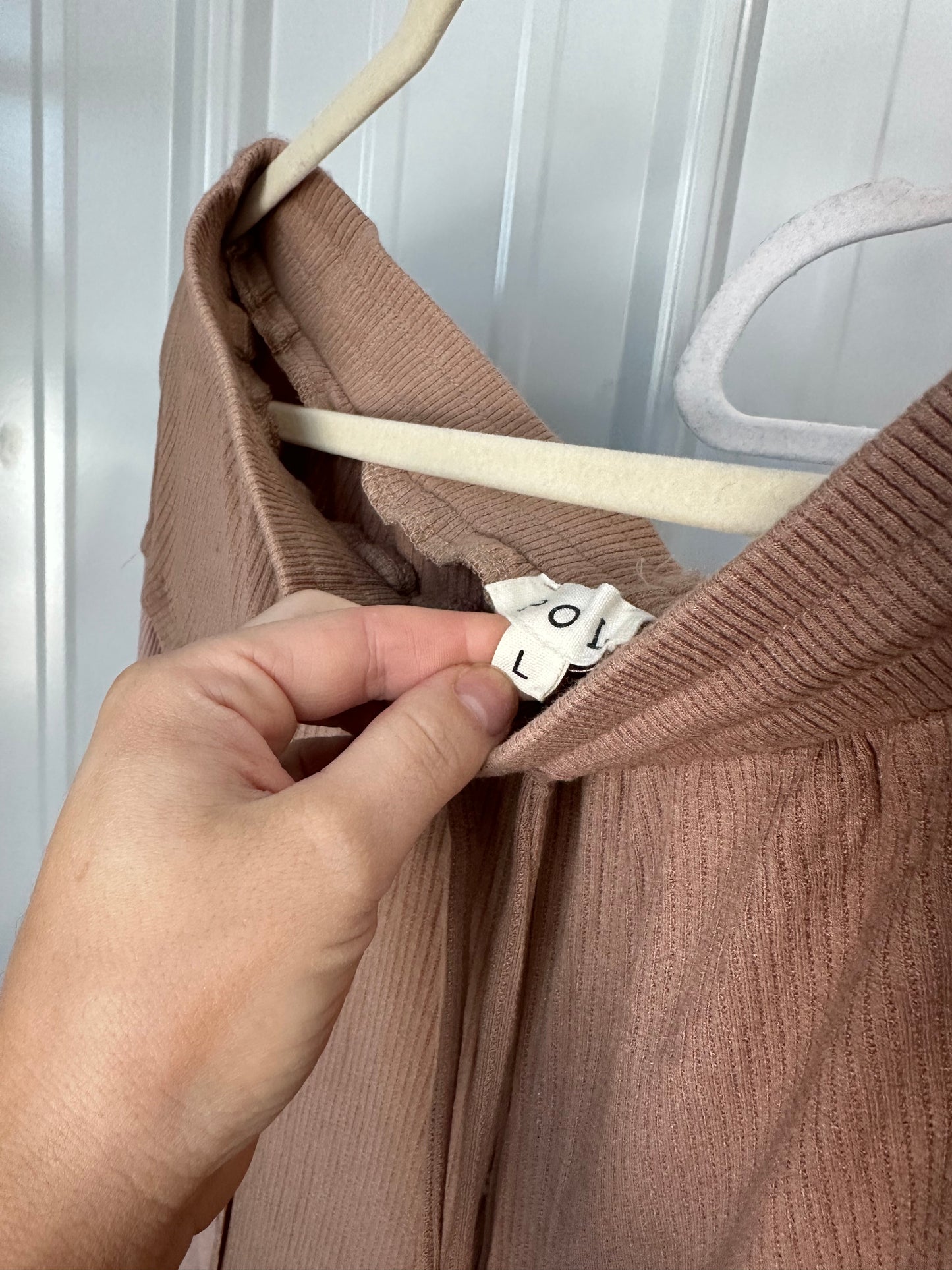 Taren Tiered Pant - Chocolate LIGHTLY LOVED
