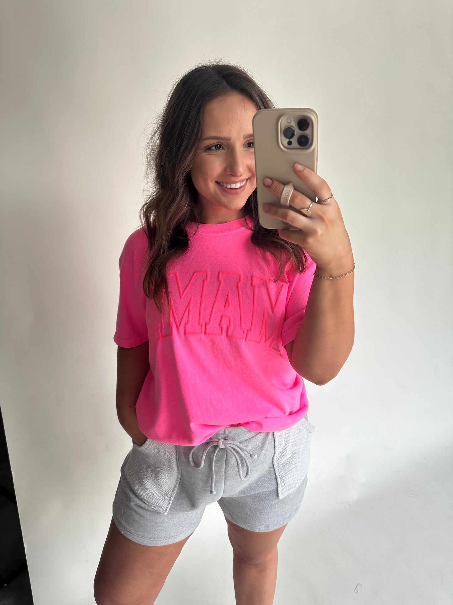 Neon Comfort Colors MAMA Tee - Three Colors!