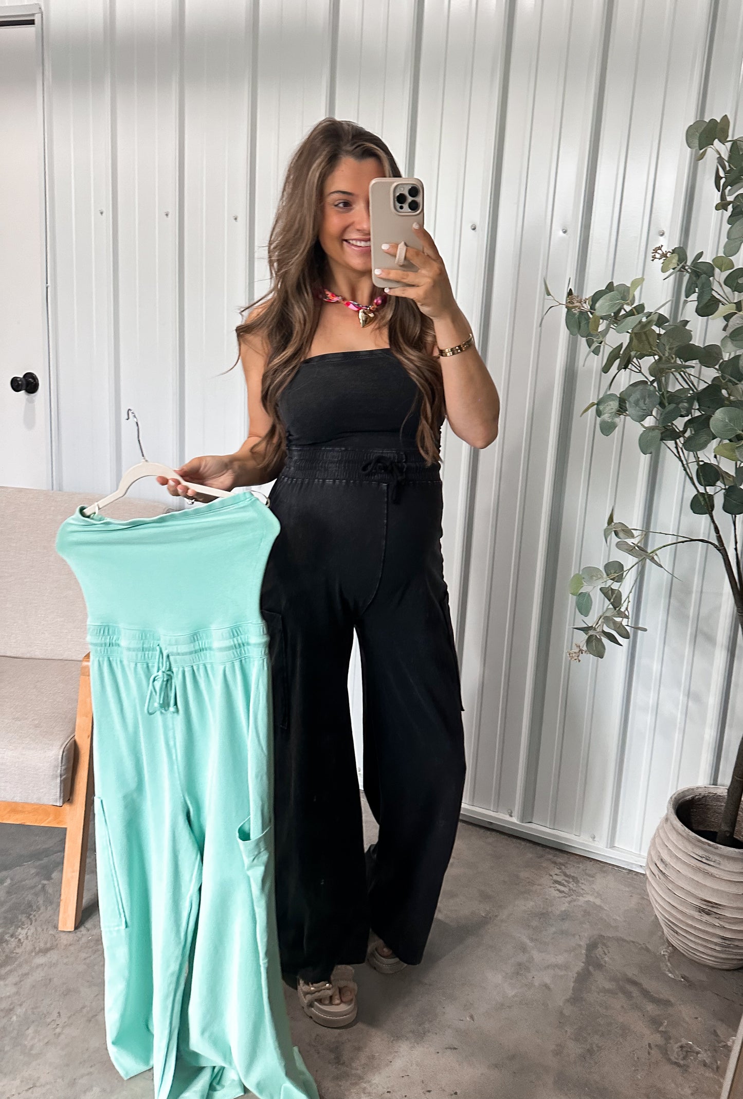 Tia Tube Top Jumpsuit- 2 Colors