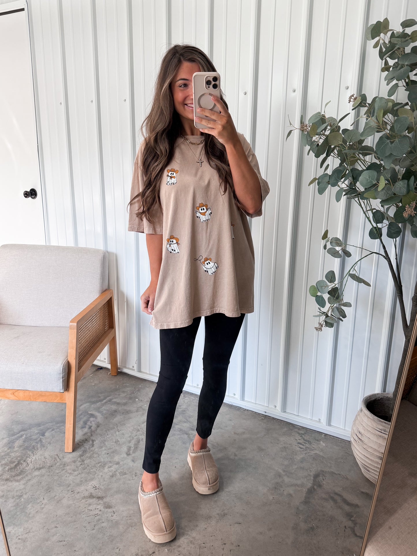Aligned Crossover Leggings - black