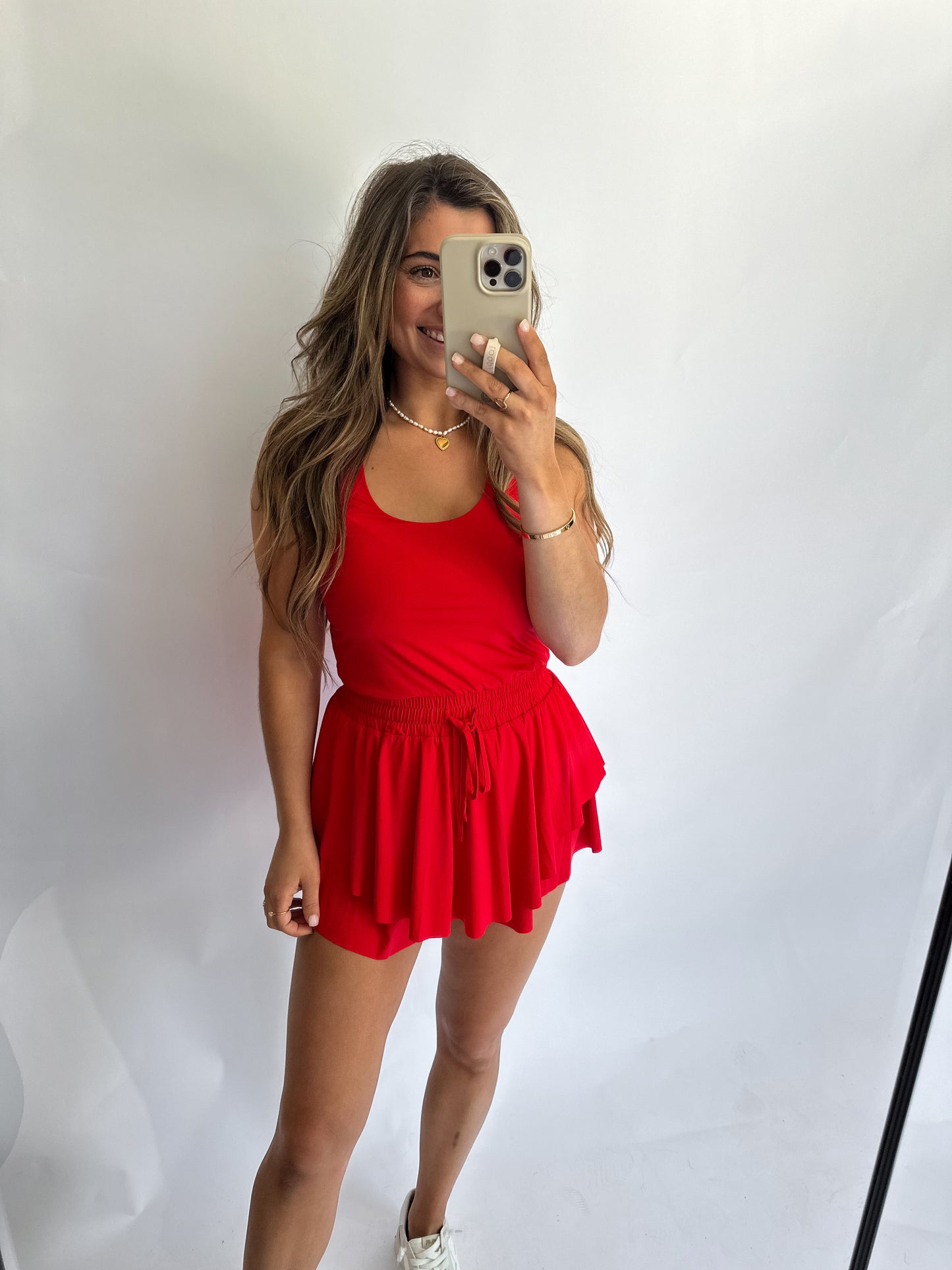 Cherry on Top Active Romper- restock!