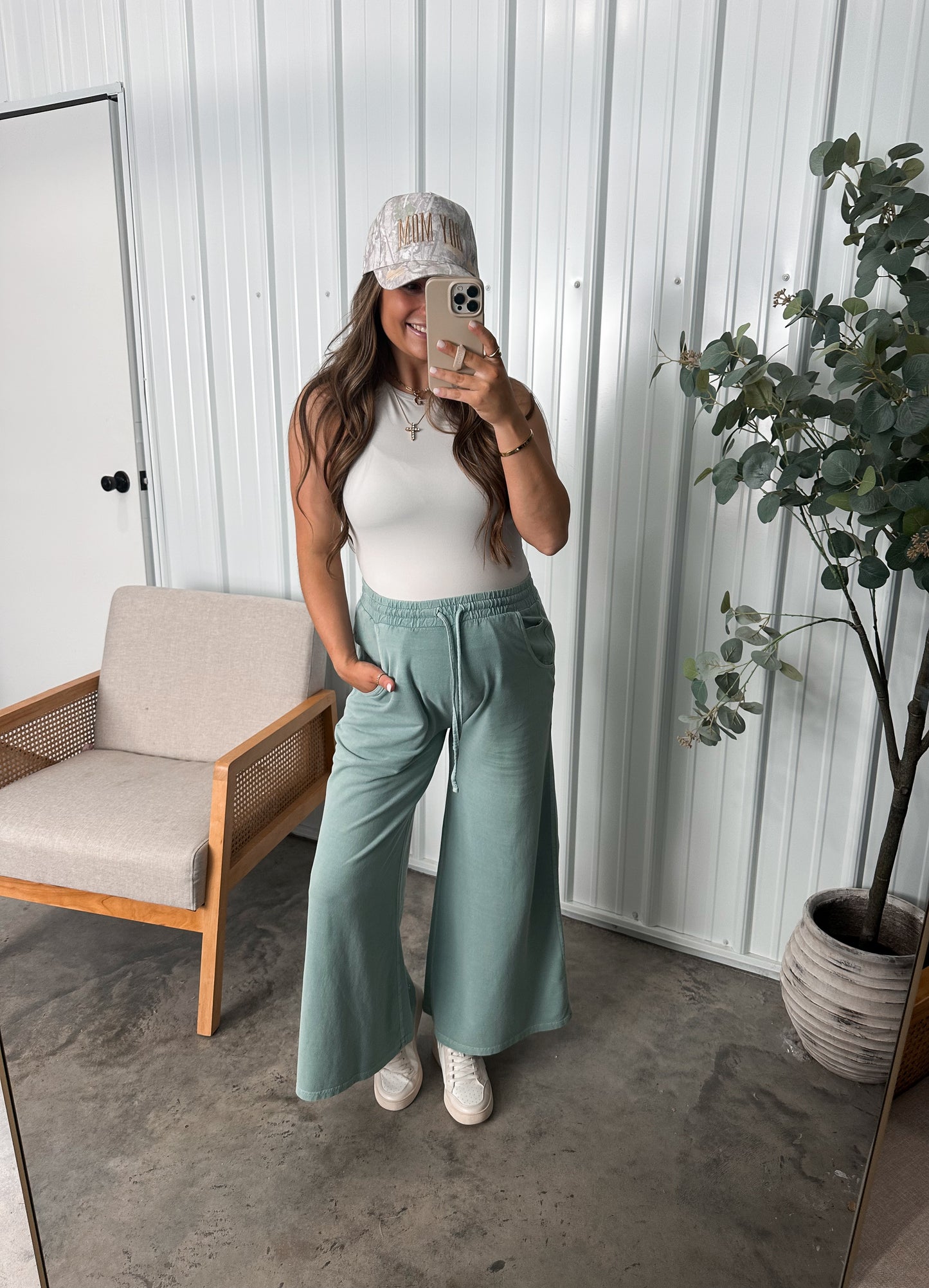 Essential Modal Bodysuit - Dusty Teal