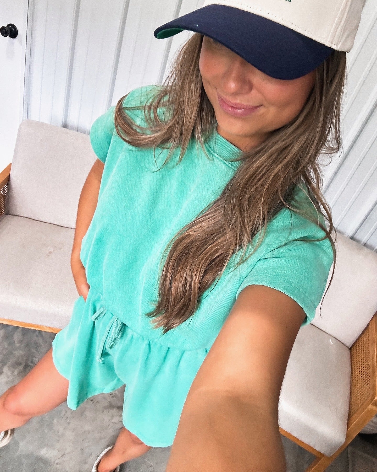 Grab n Go Romper - Kelly Green