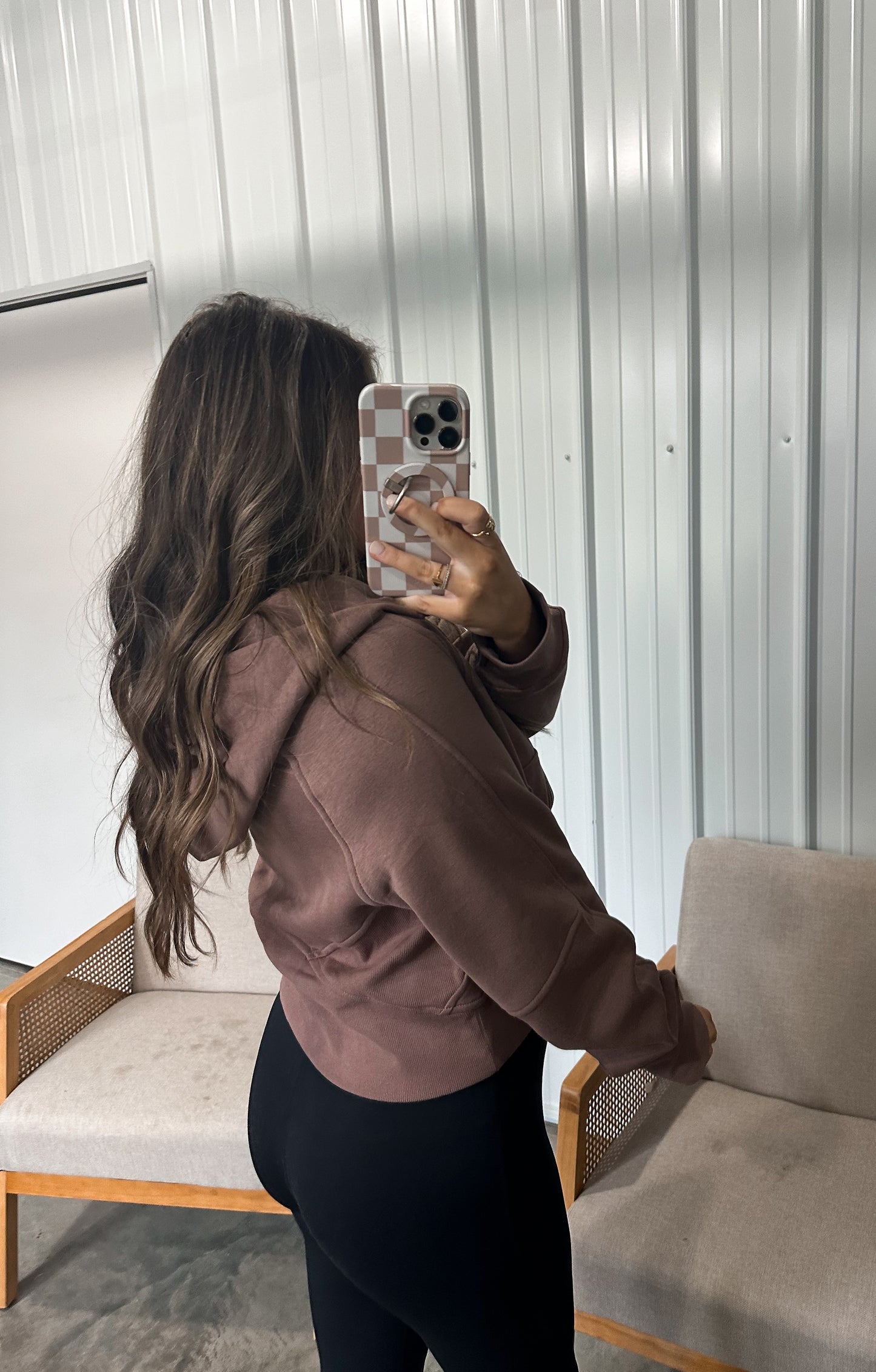 Scuba Full Zip With Hood - Truffle