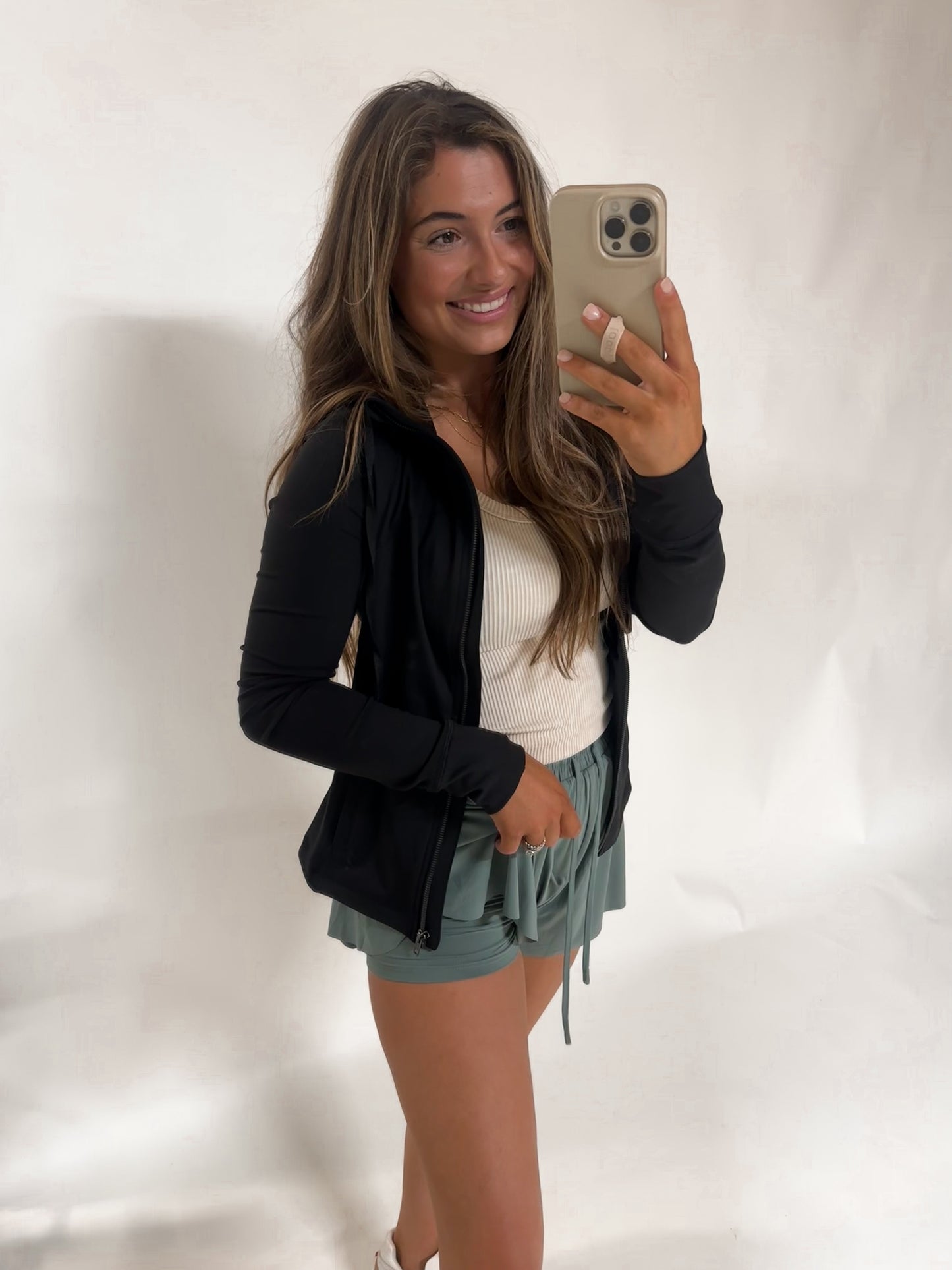 Performance Activewear Jacket- Black **restock