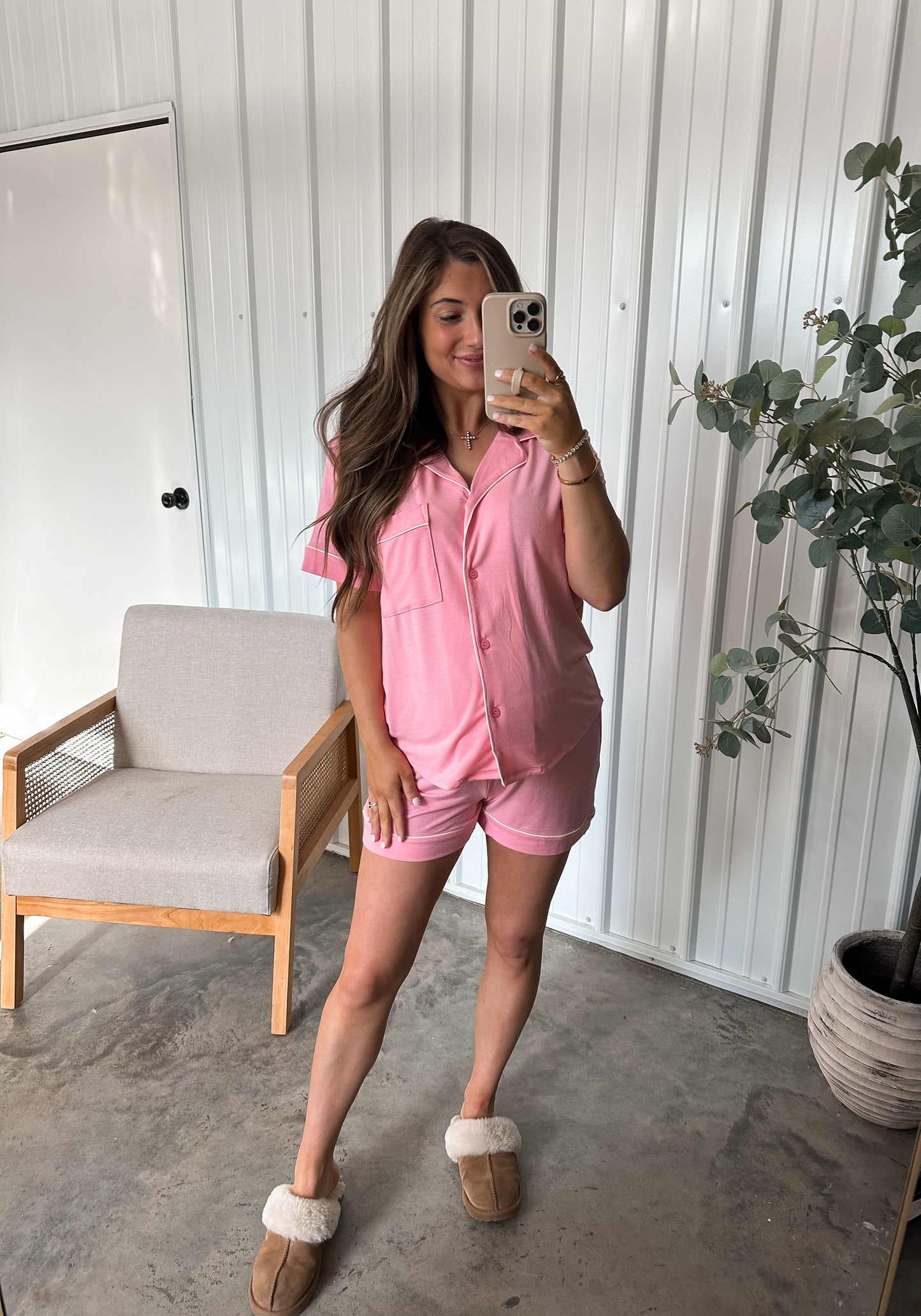 Rayon Short PJ Set - 3 colors! - Restock!