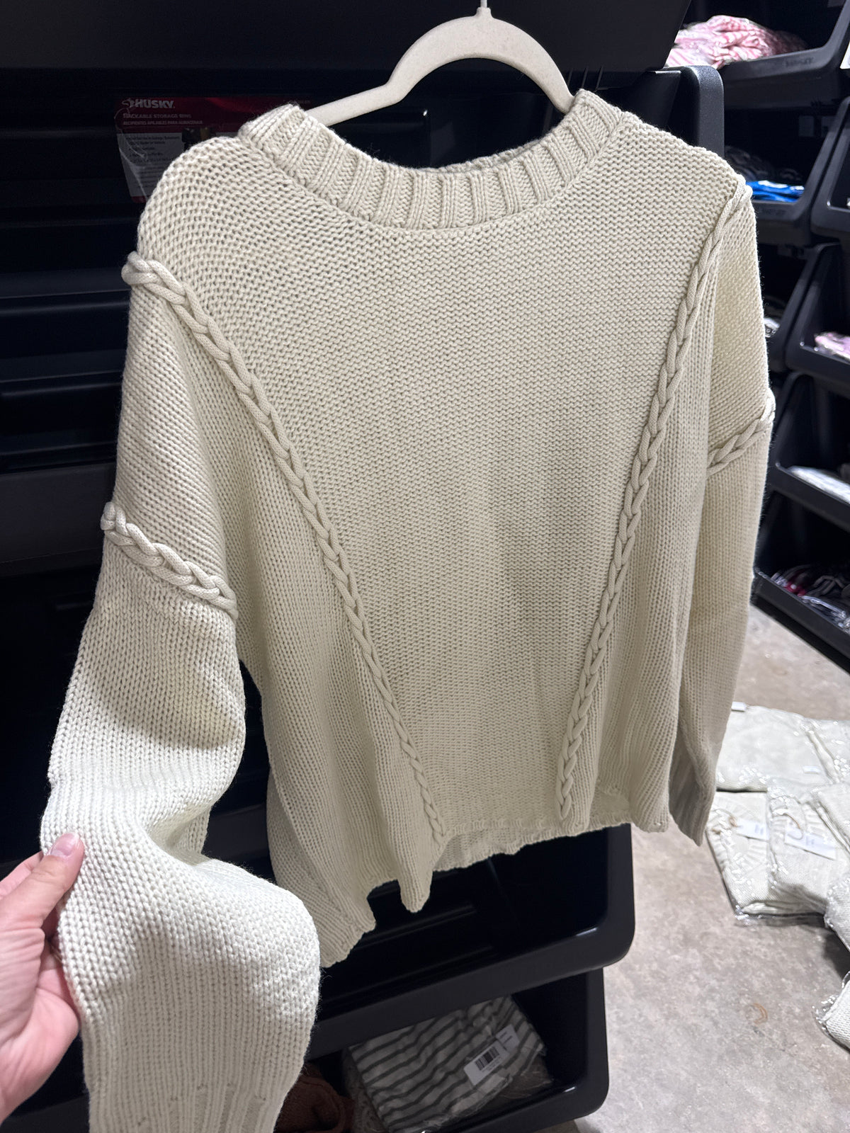 UNRELEASED IVORY SWEATER