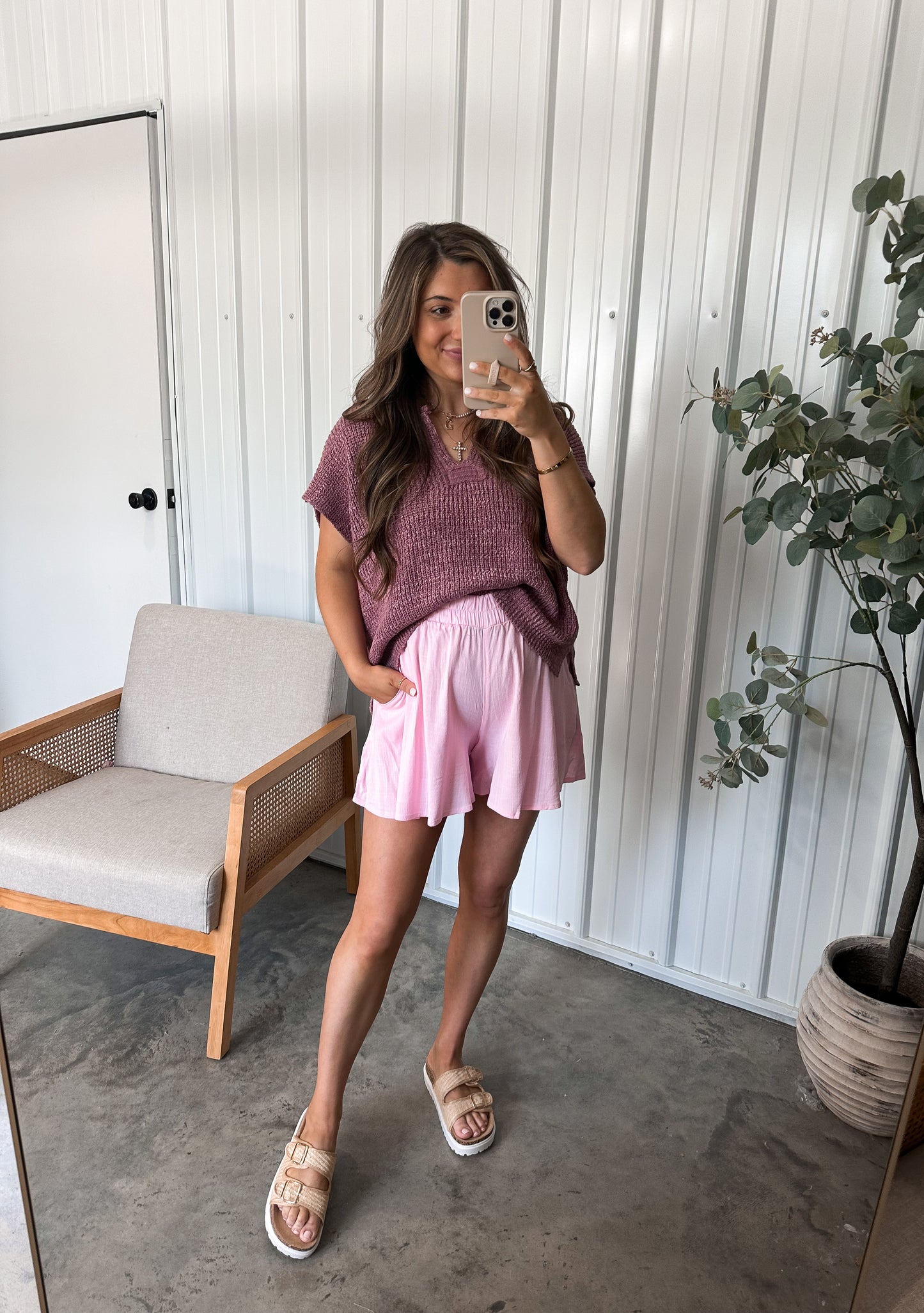 Airflow Shorts - Light Pink