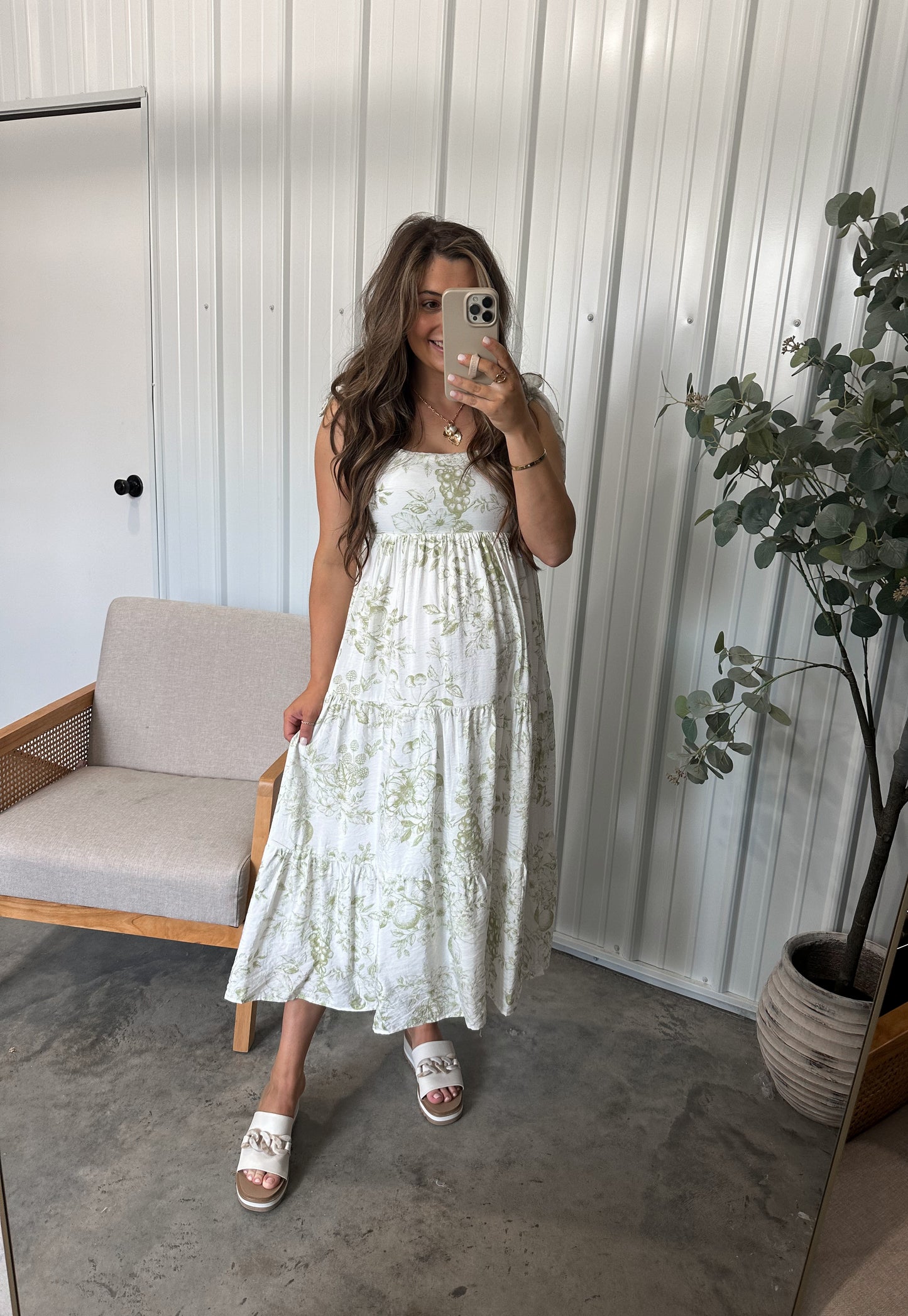Ollie Olive Midi Dress
