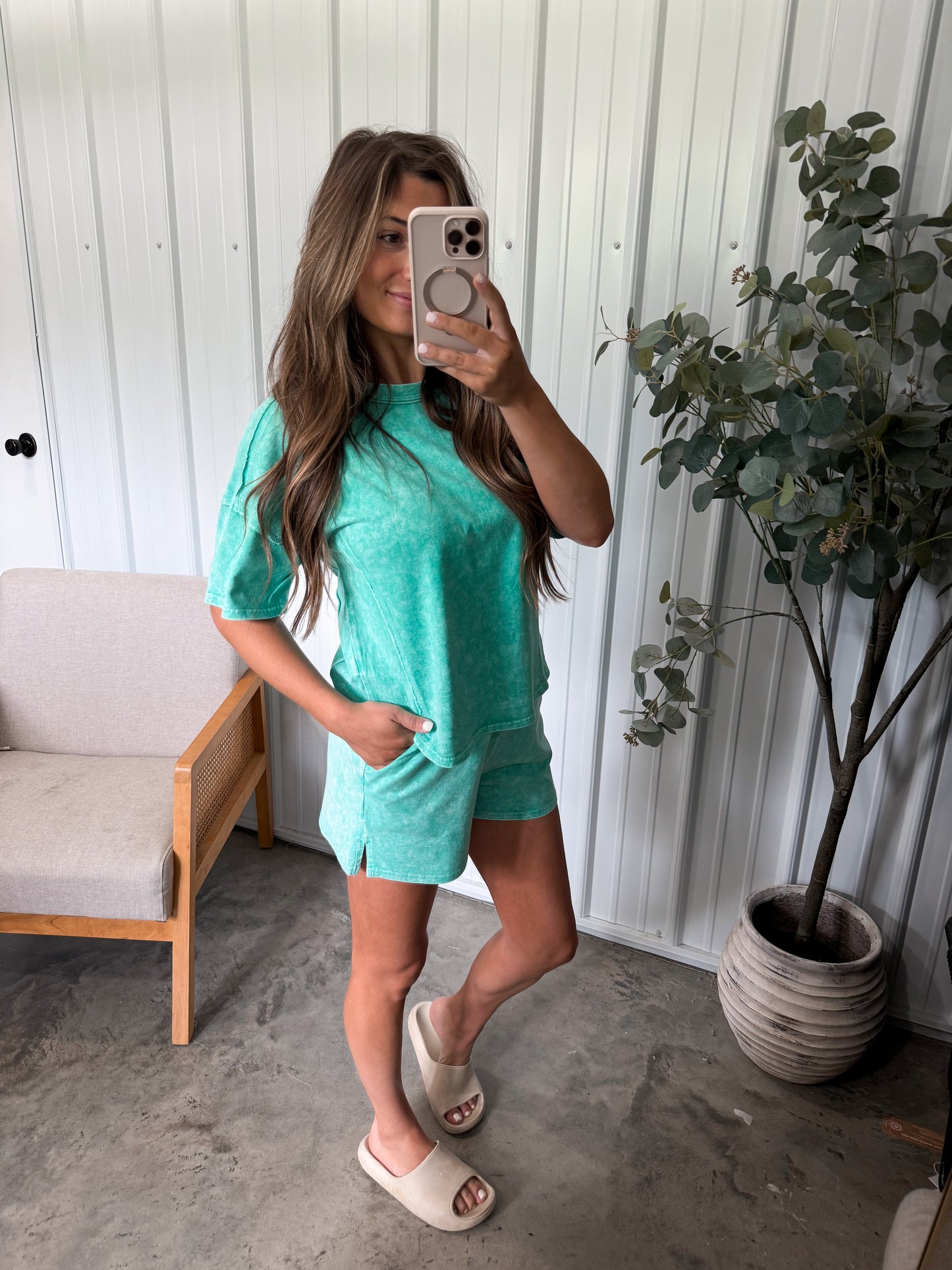 Halo Set- Kelly Green