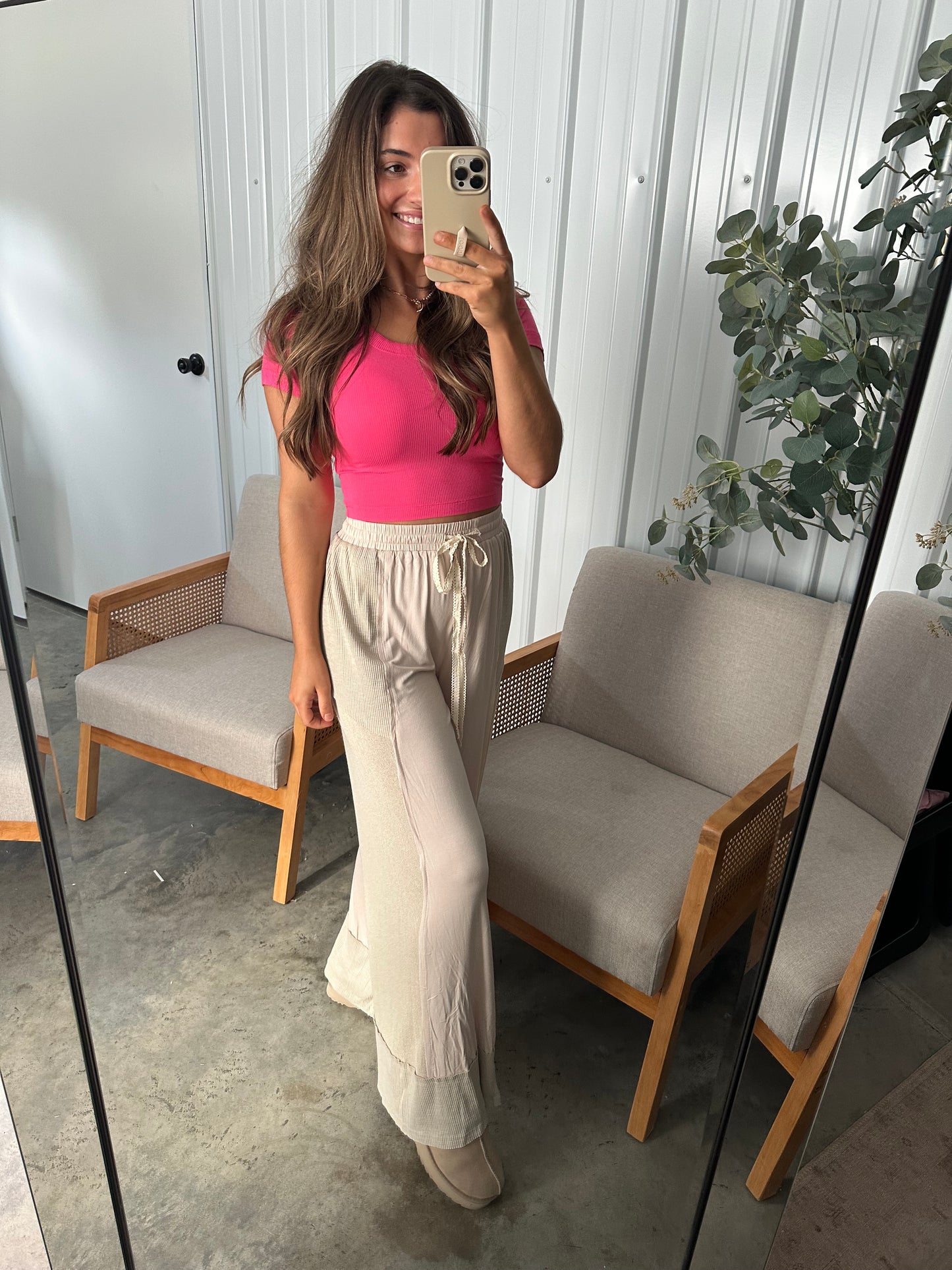 Lidia Lounge Pants - Cream