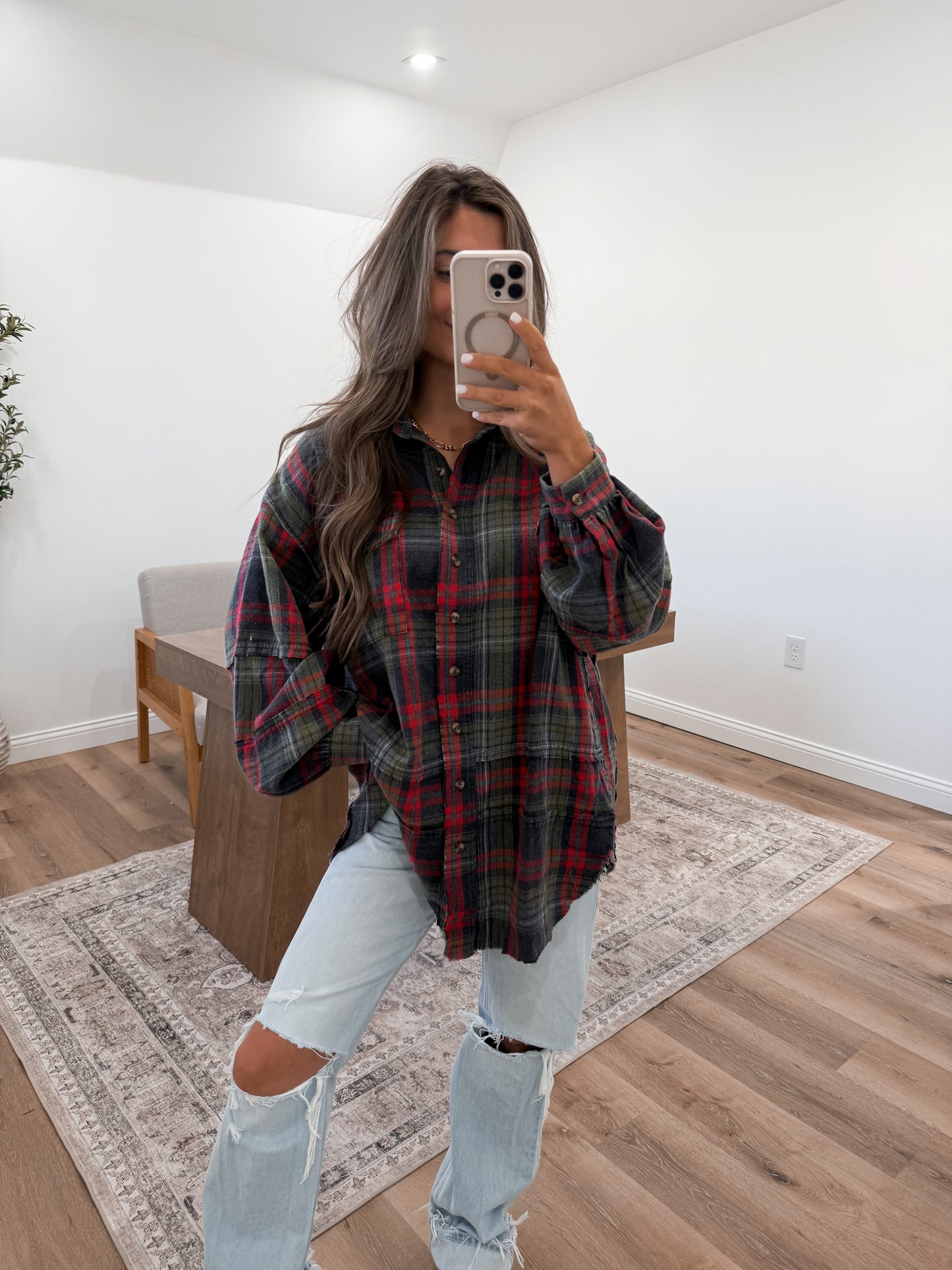 Wavelyn Flannel - Holiday Navy