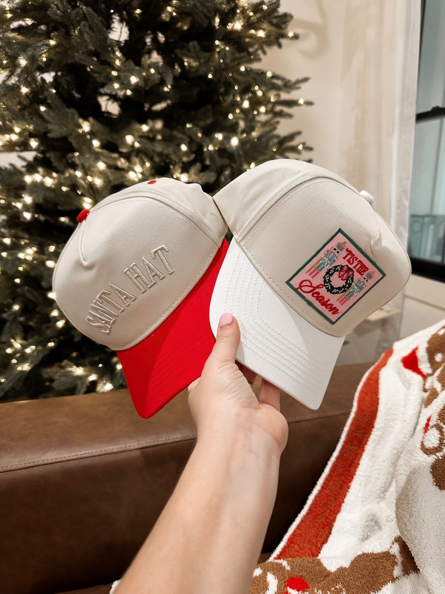 Santa Hat- Vintage Trucker Hat